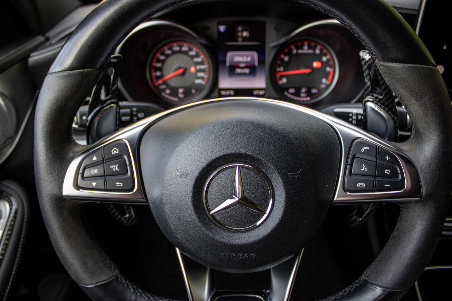 2017 Mercedes-Benz C 63 AMG S, bílá kombi, 79 170 km