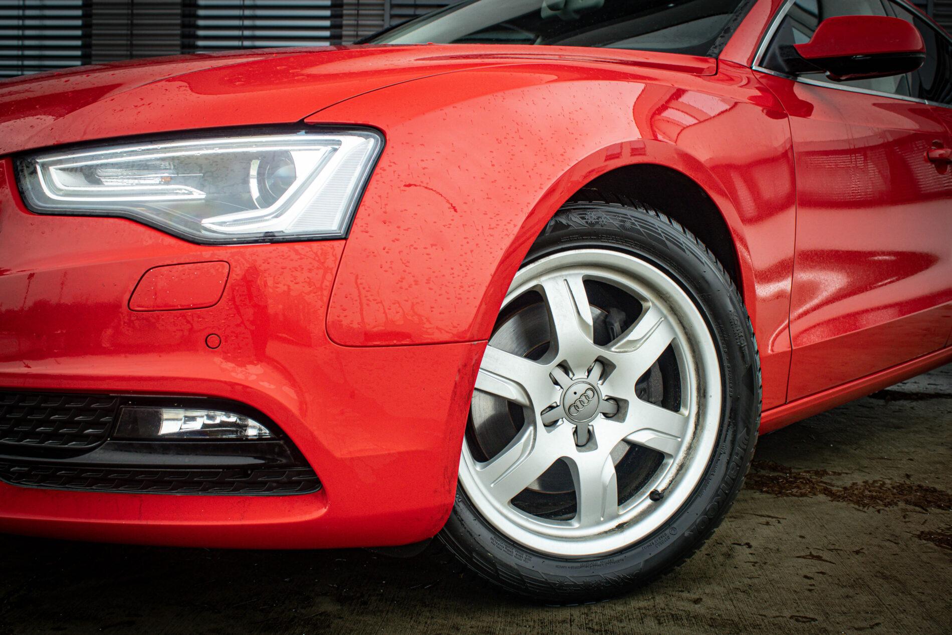 2013 AUDI A5, červená, 187 000 km