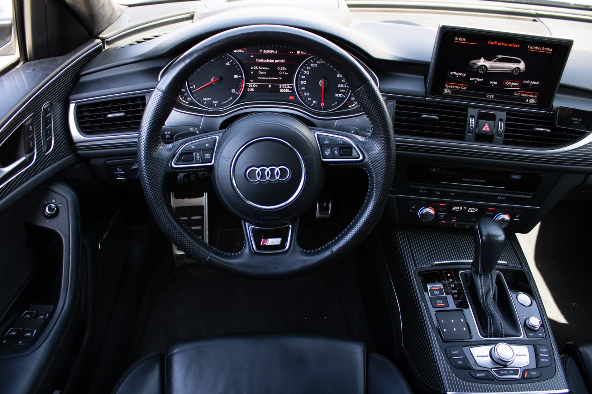 2017 AUDI A6, modrá kombi, 82 560 km
