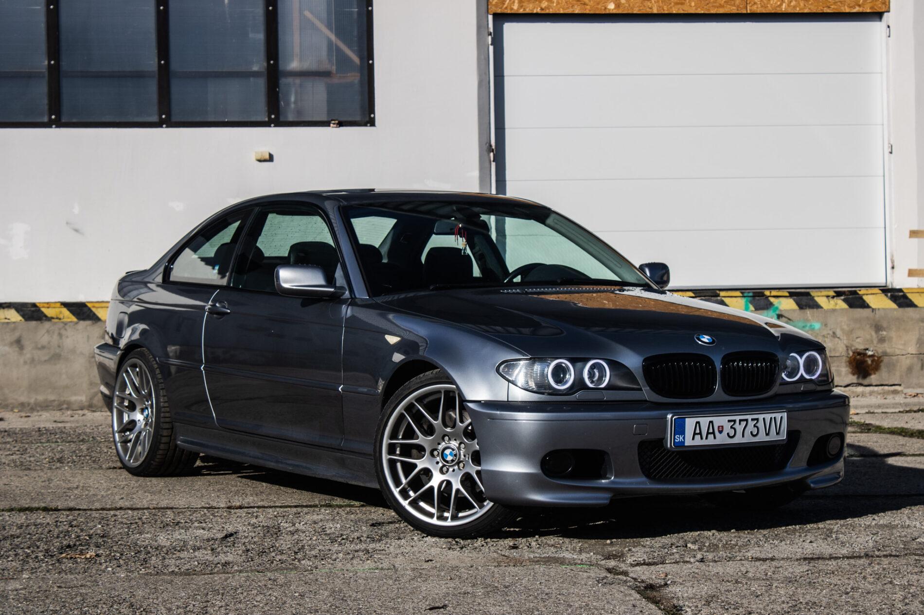 2003 BMW 330i, šedá kupé, 283 013 km