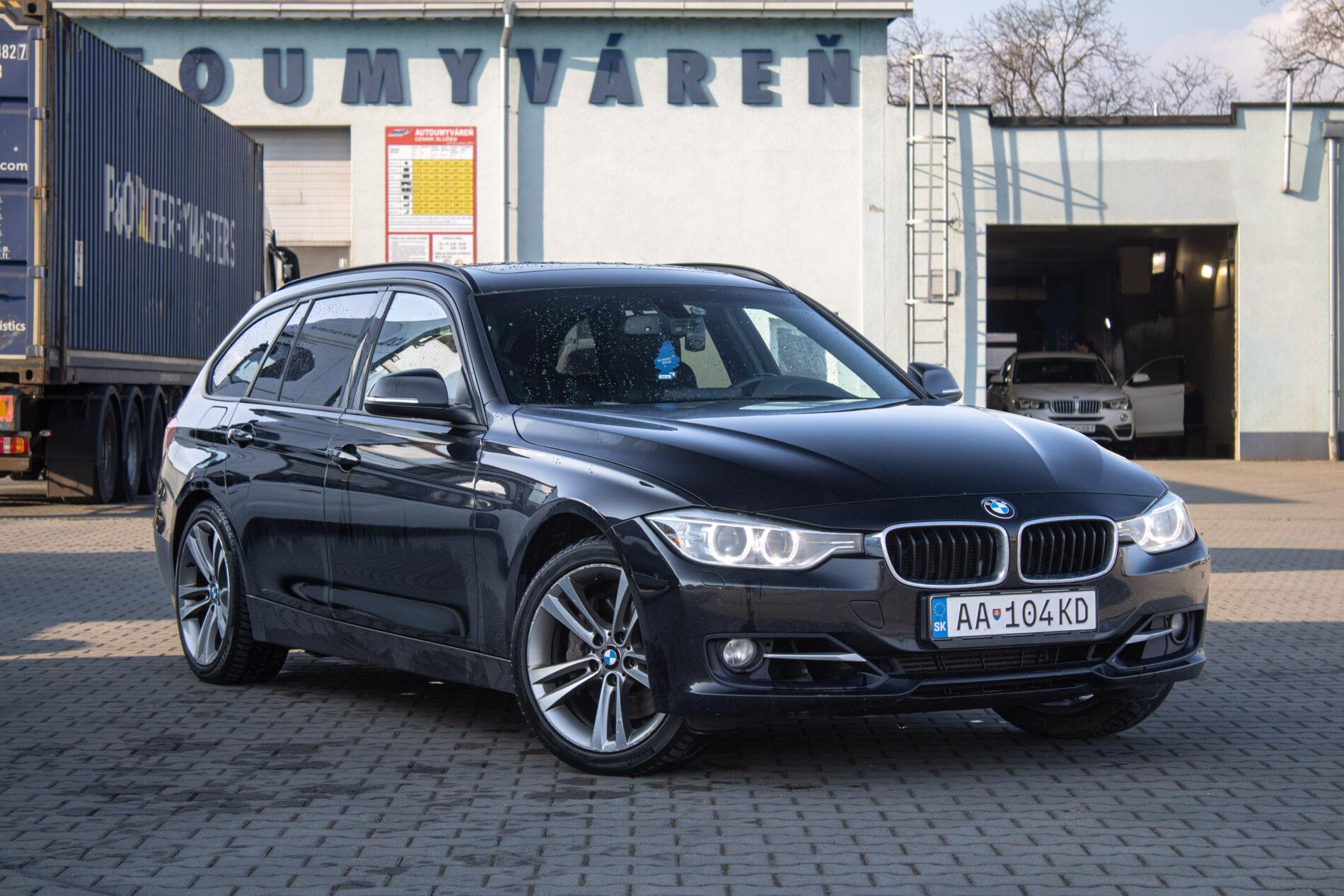 2013 BMW 335d, černá kombi, 292 000 km