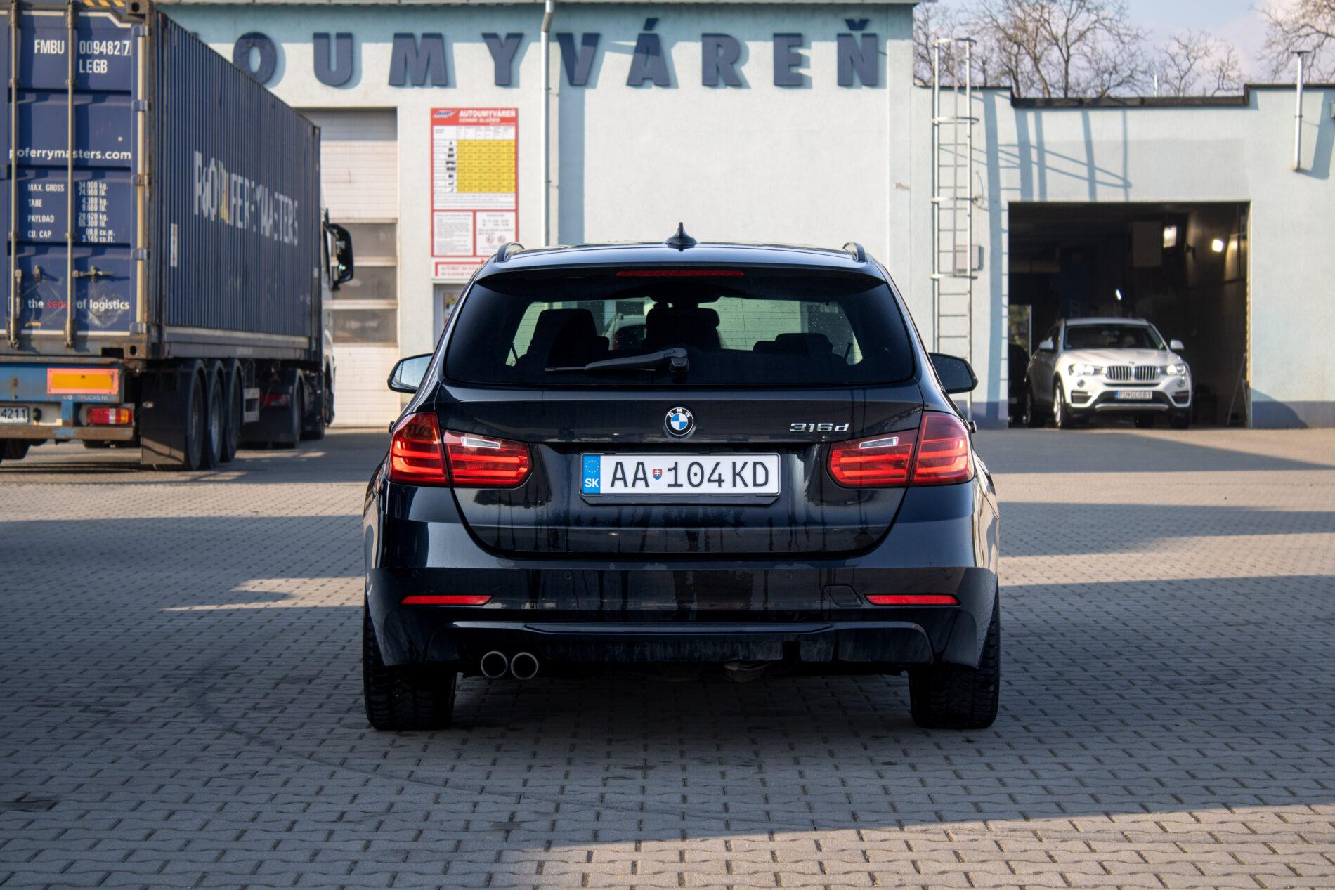 2013 BMW 335d, černá kombi, 292 000 km
