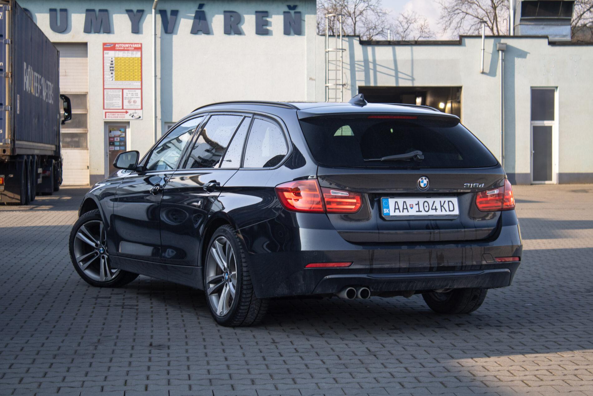 2013 BMW 335d, černá kombi, 292 000 km