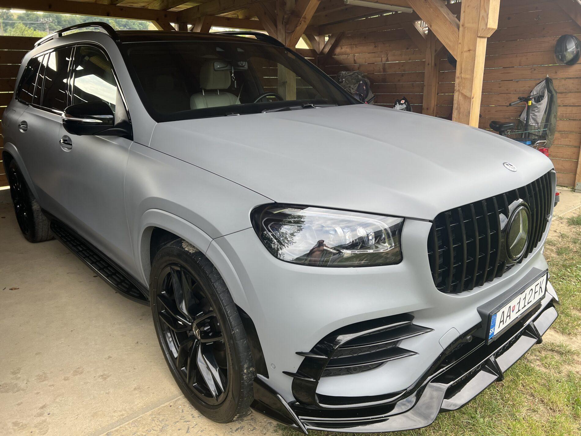 2021 Mercedes-Benz GLS 580, šedá suv, 109 687 km
