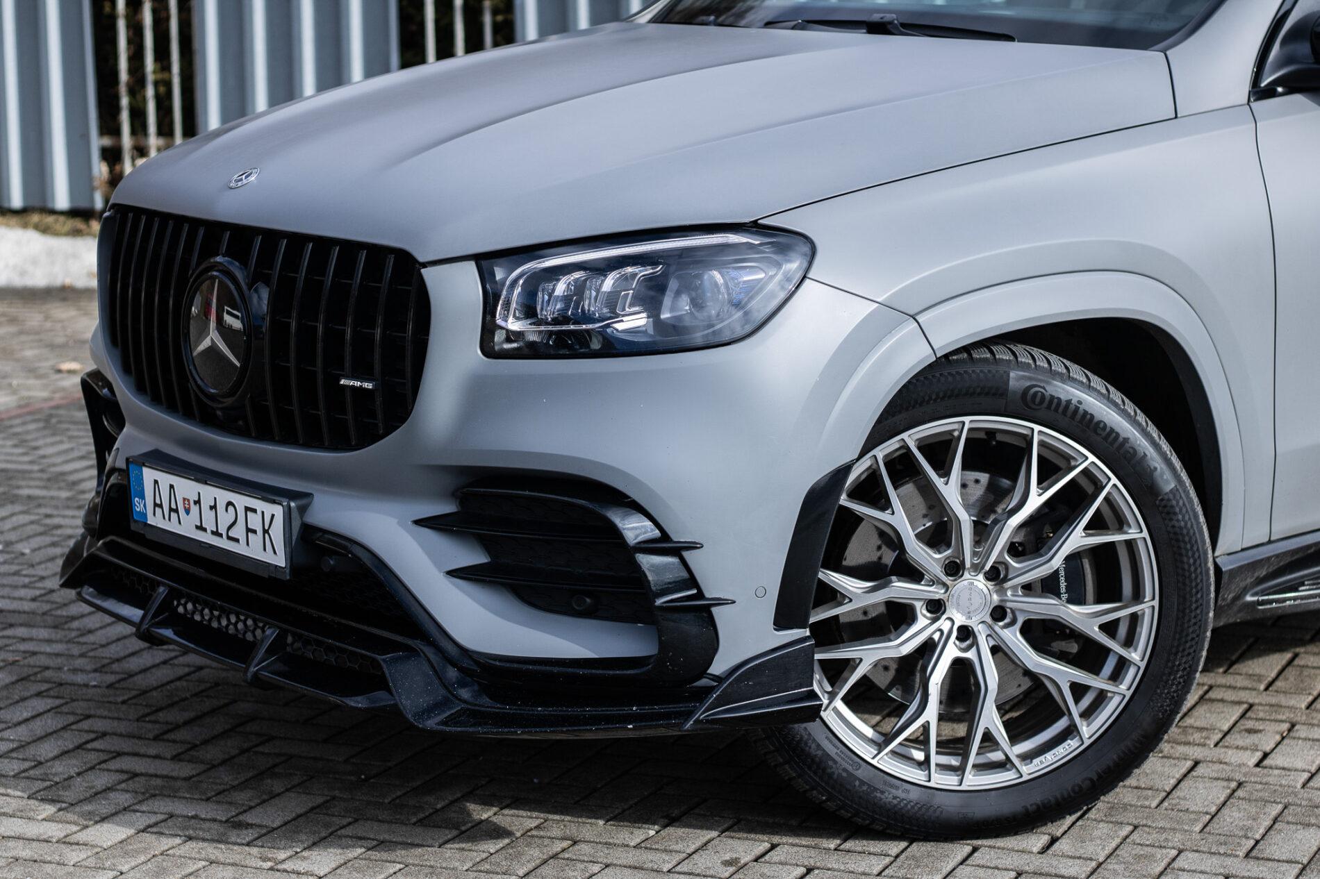 2021 Mercedes-Benz GLS 580, šedá suv, 109 687 km