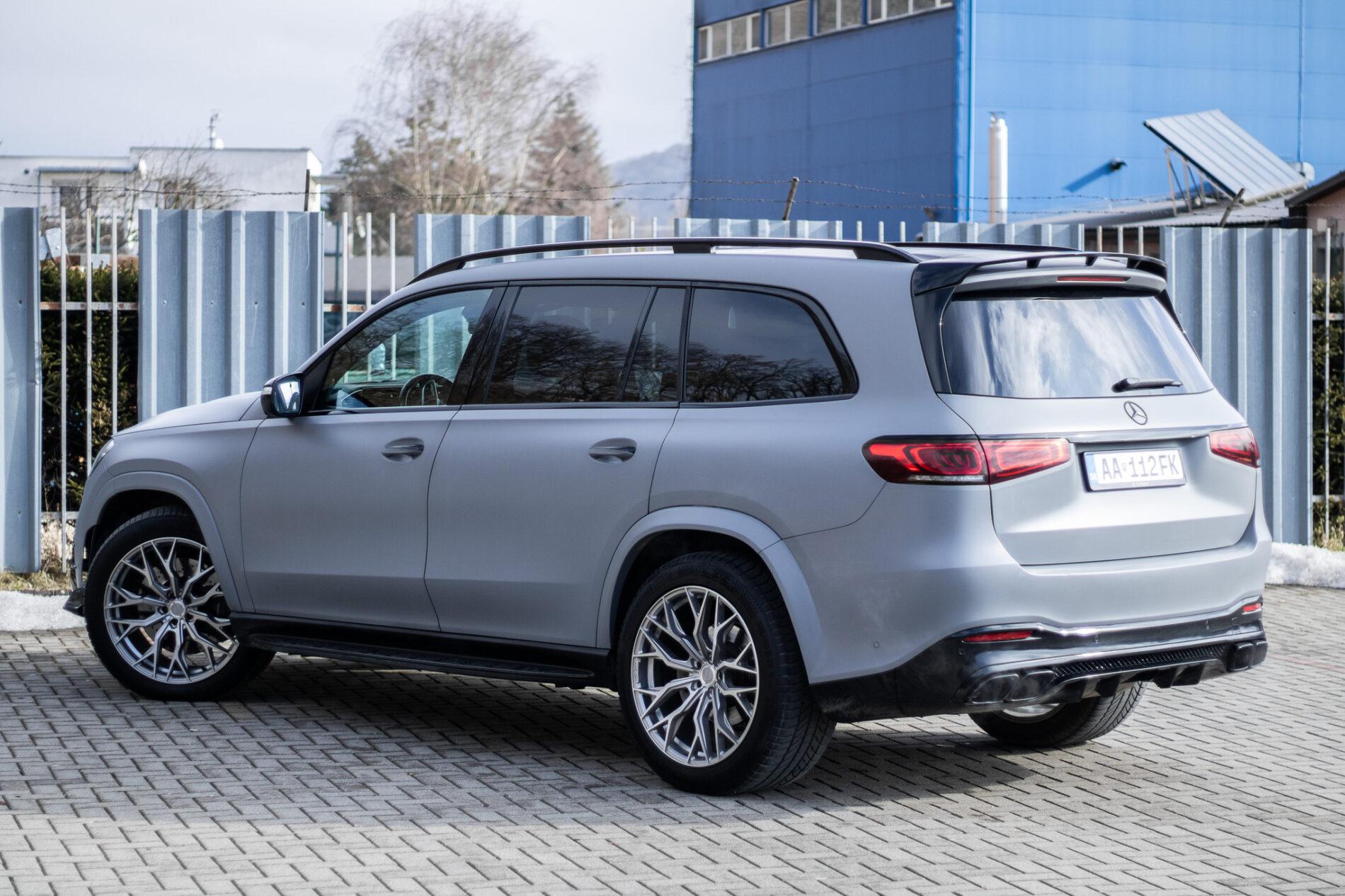 2021 Mercedes-Benz GLS 580, šedá suv, 109 687 km