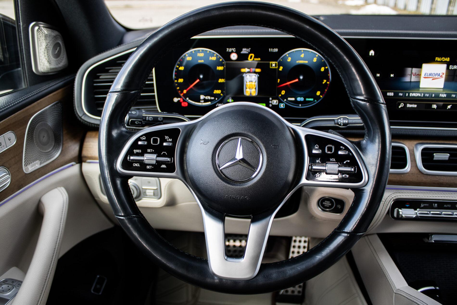 2021 Mercedes-Benz GLS 580, šedá suv, 109 687 km