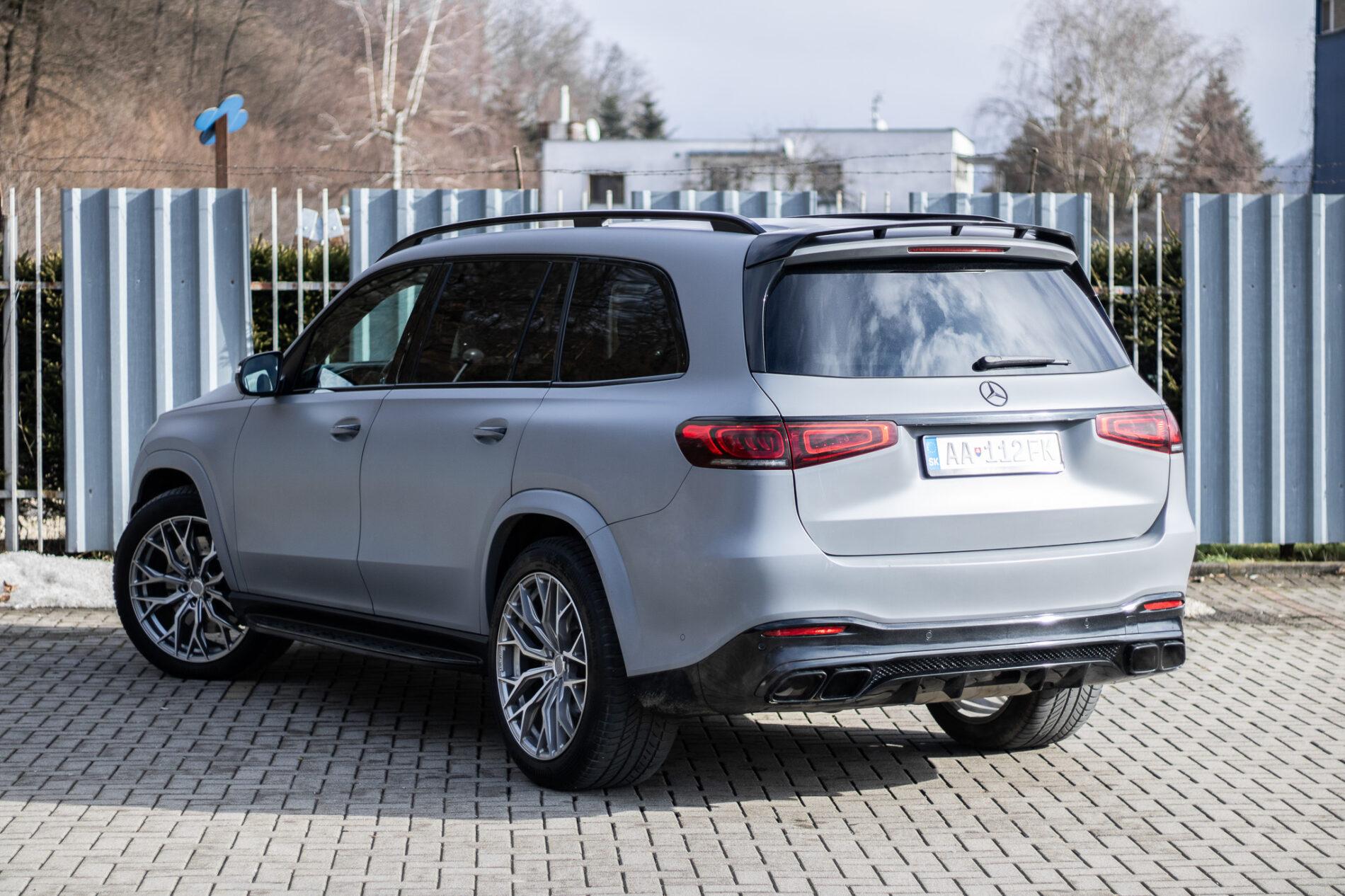 2021 Mercedes-Benz GLS 580, šedá suv, 109 687 km