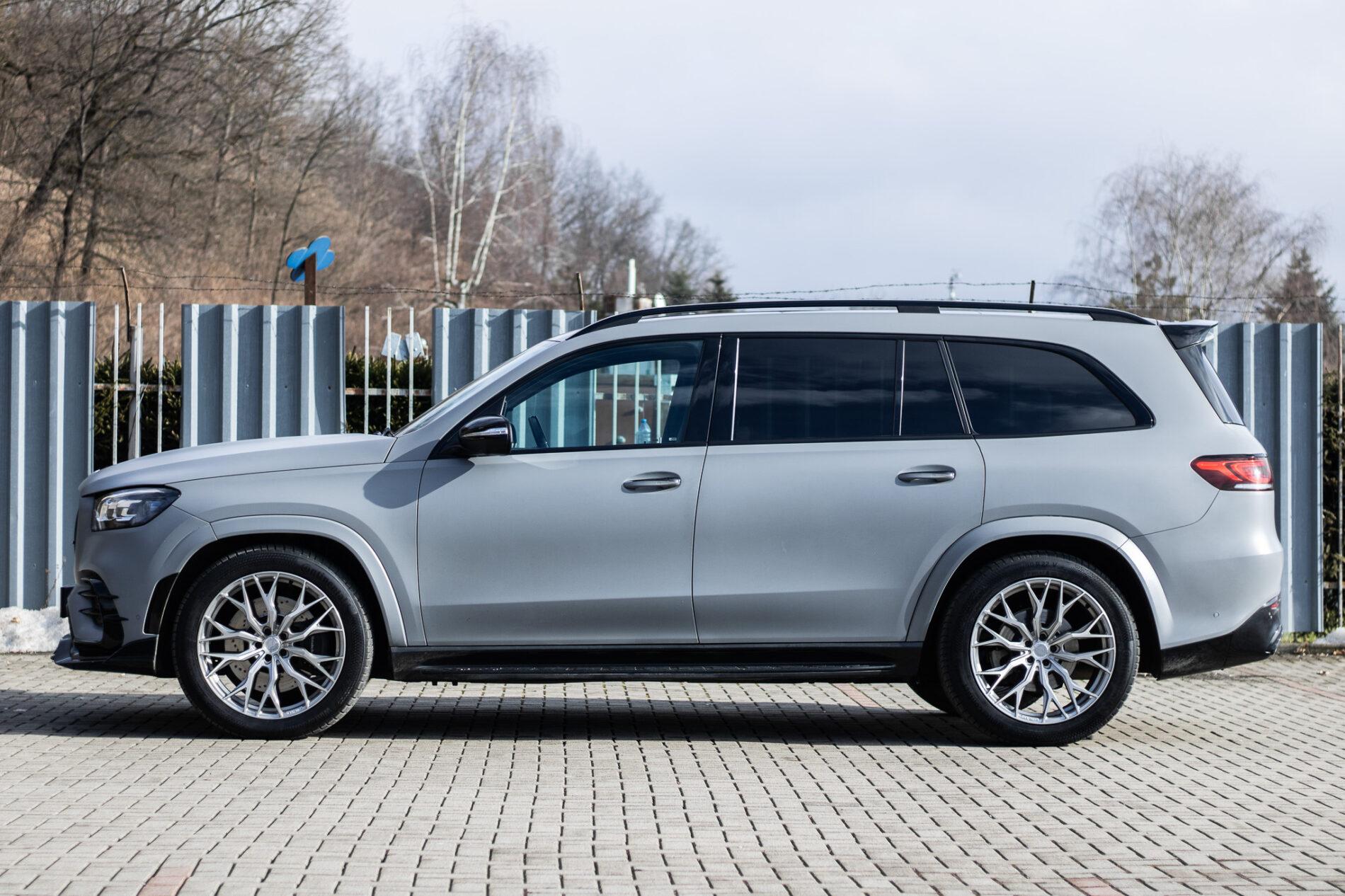 2021 Mercedes-Benz GLS 580, šedá suv, 109 687 km