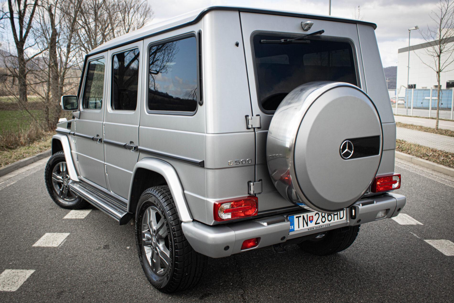 2011 Mercedes-Benz G 500, šedá suv, 89 163 km