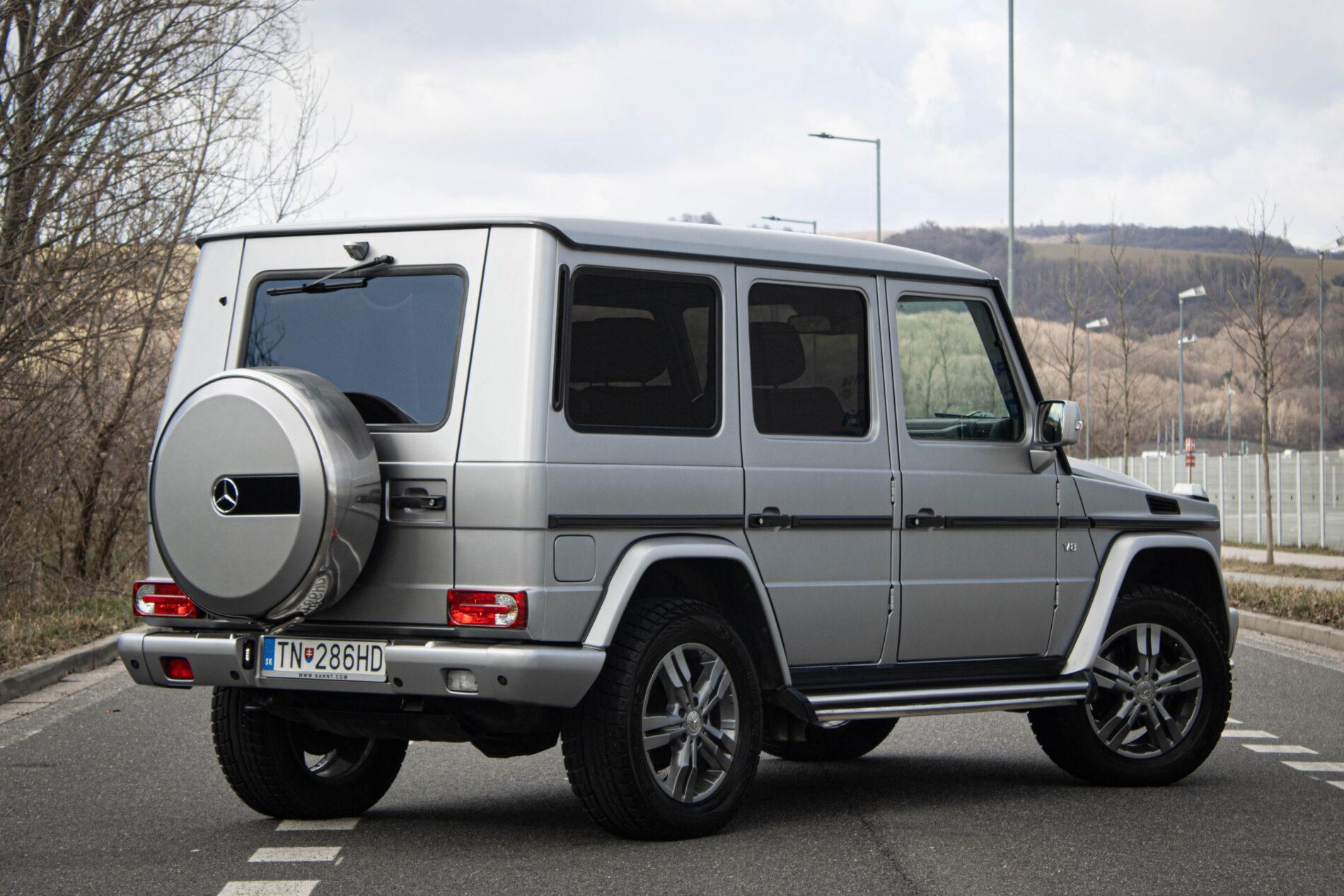 2011 Mercedes-Benz G 500, šedá suv, 89 163 km