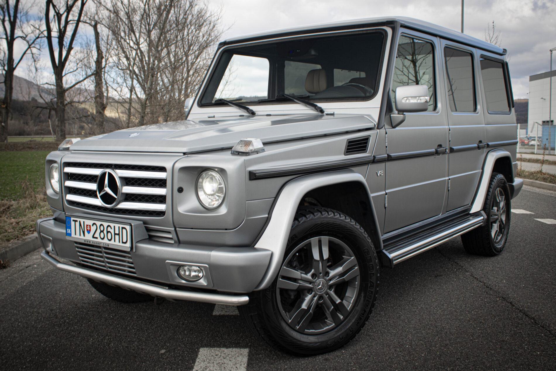 2011 Mercedes-Benz G 500, šedá suv, 89 163 km