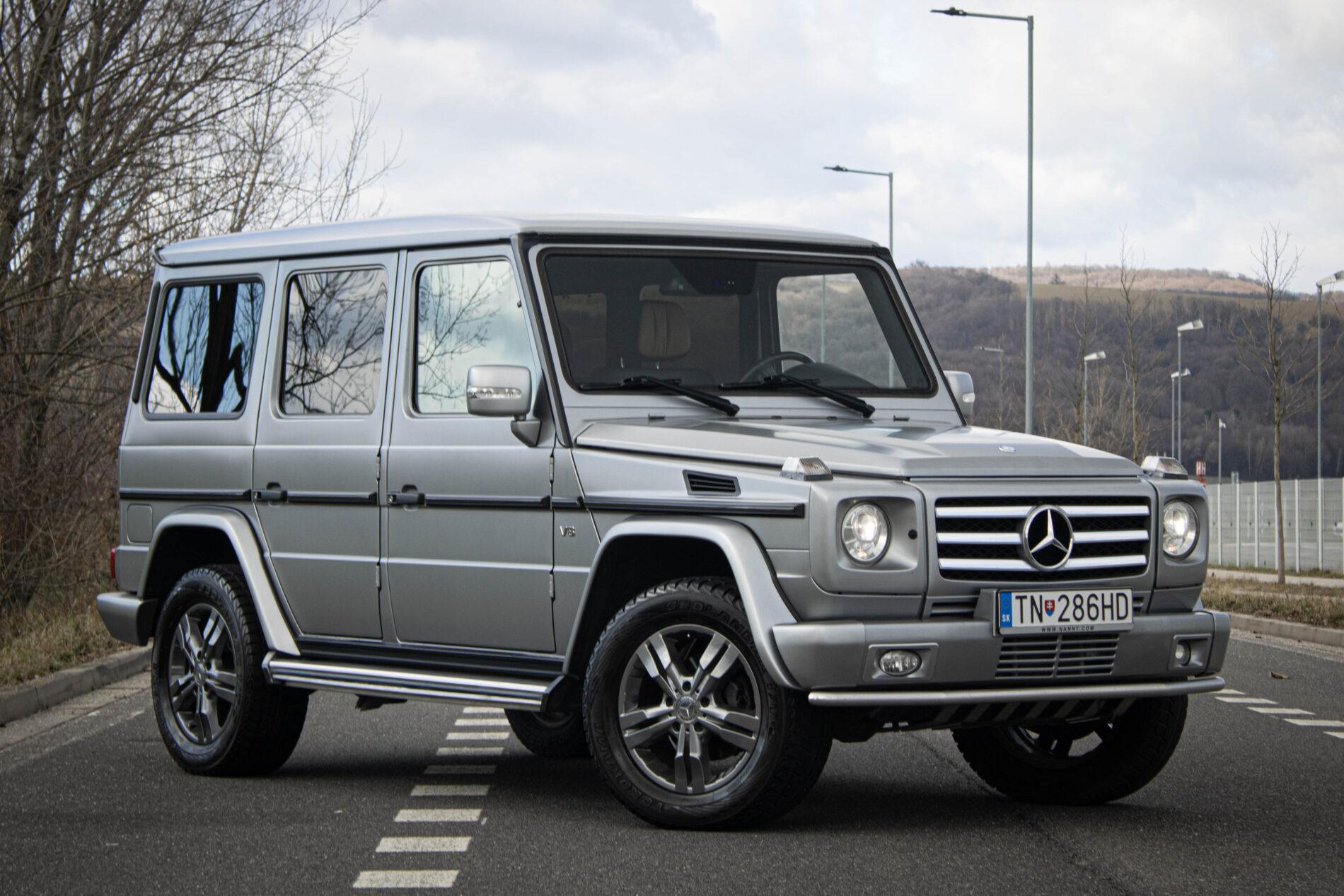2011 Mercedes-Benz G 500, šedá suv, 89 163 km
