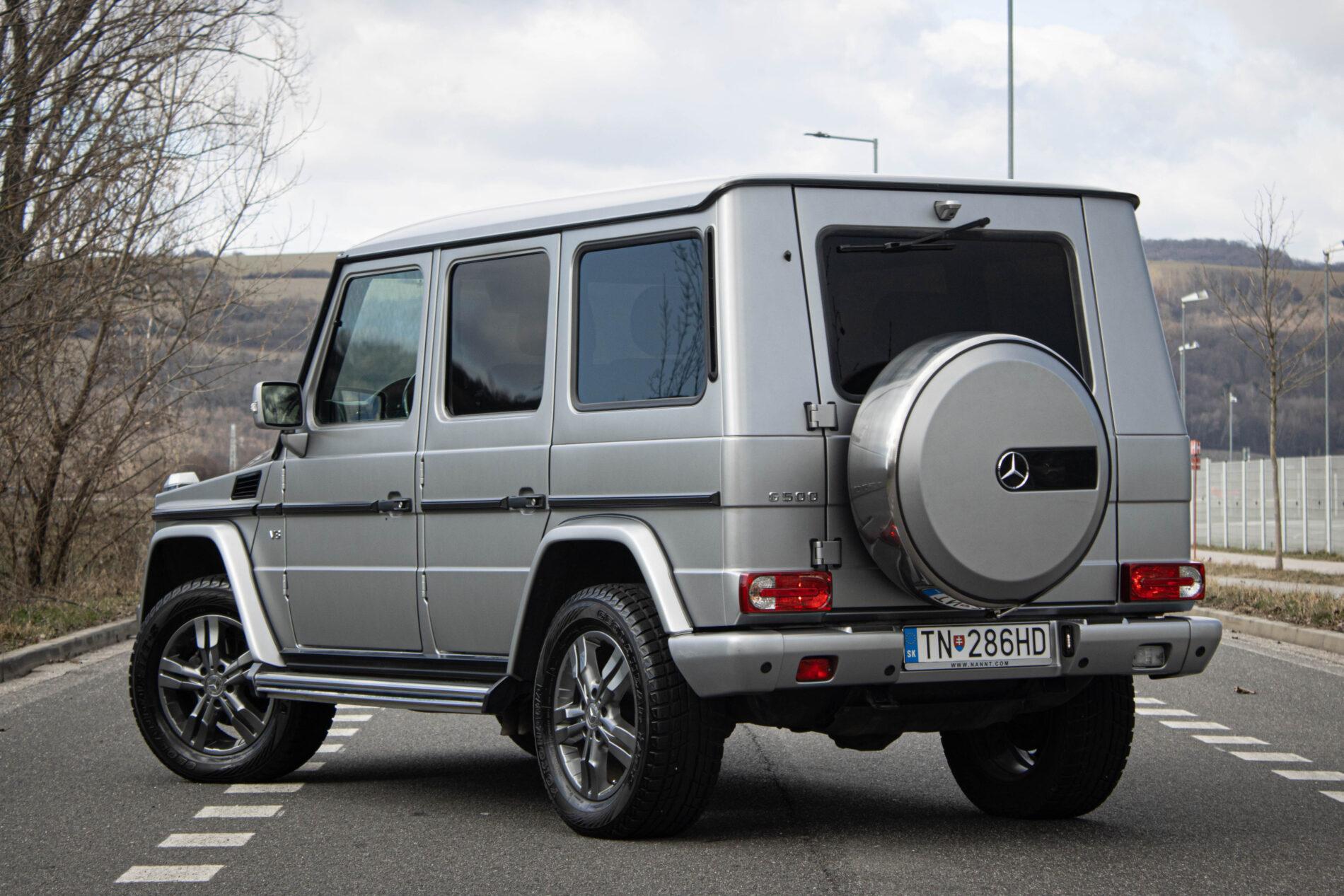 2011 Mercedes-Benz G 500, šedá suv, 89 163 km