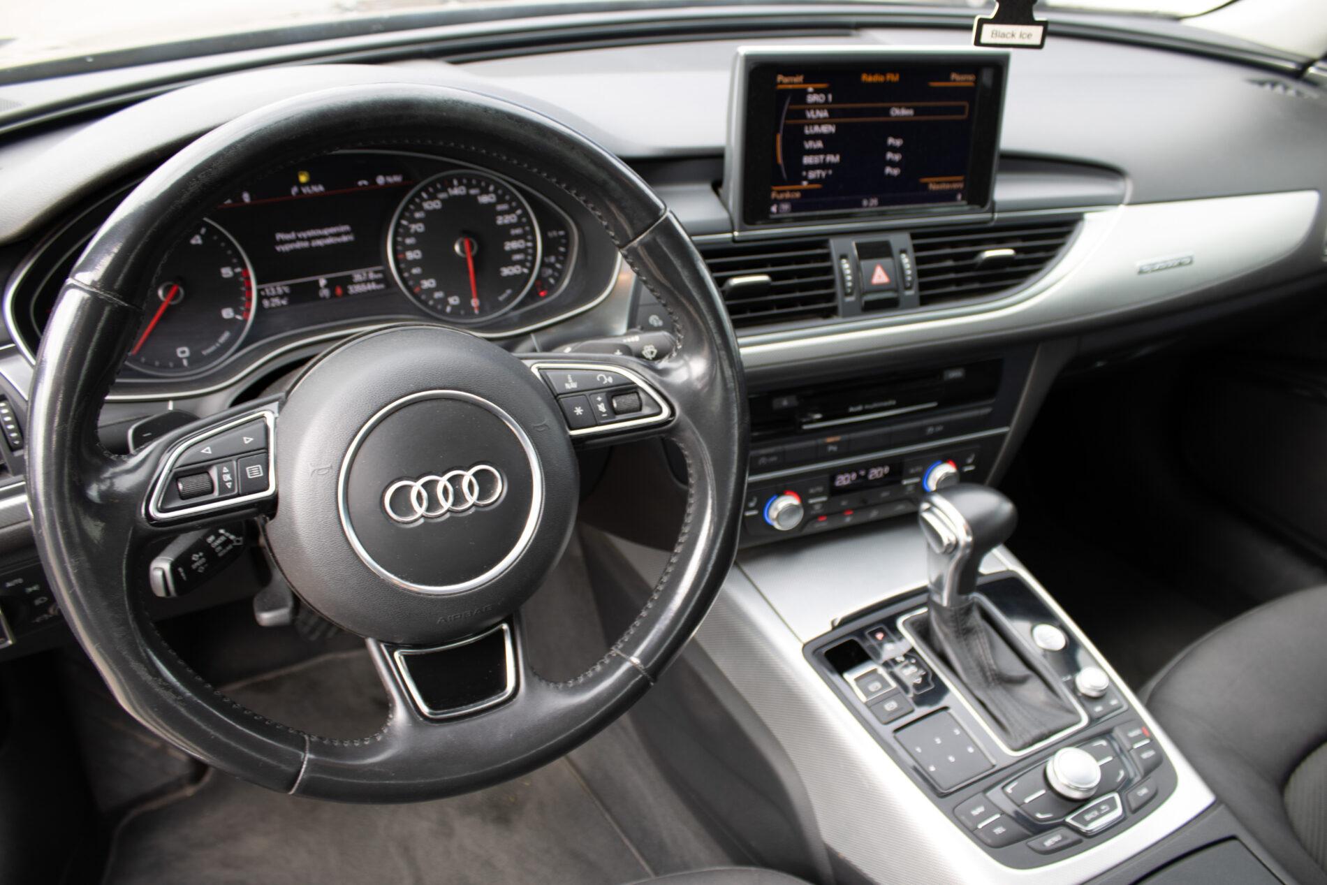 2013 AUDI A6, černá sedan, 335 544 km