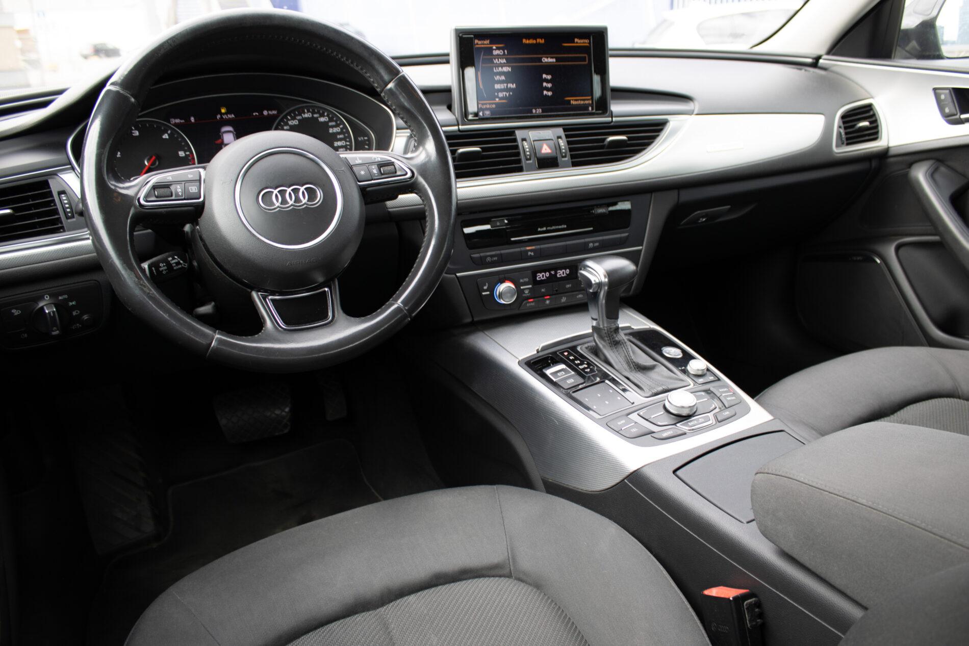 2013 AUDI A6, černá sedan, 335 544 km