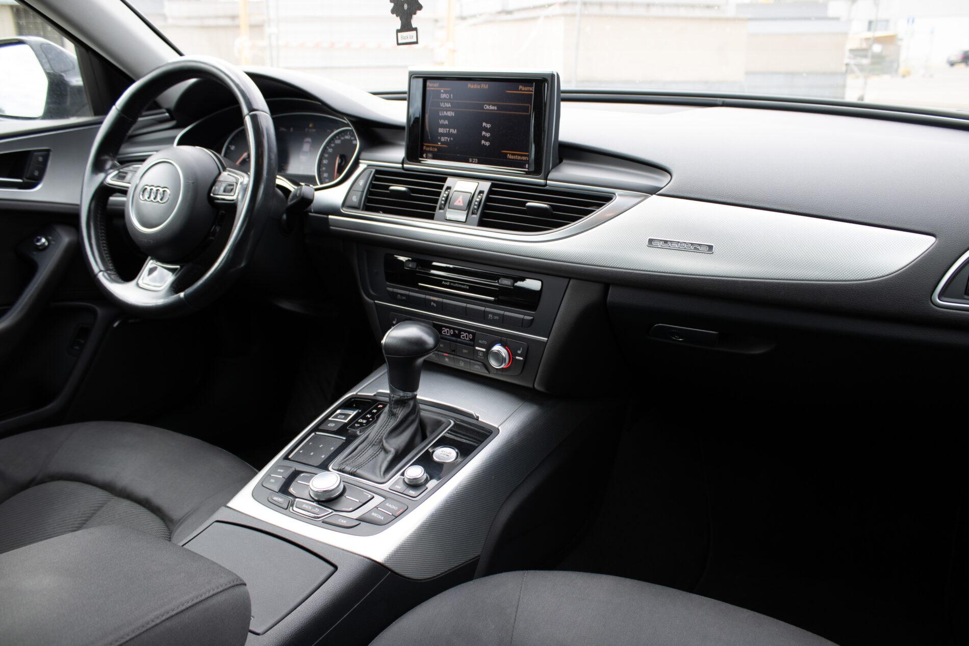 2013 AUDI A6, černá sedan, 335 544 km