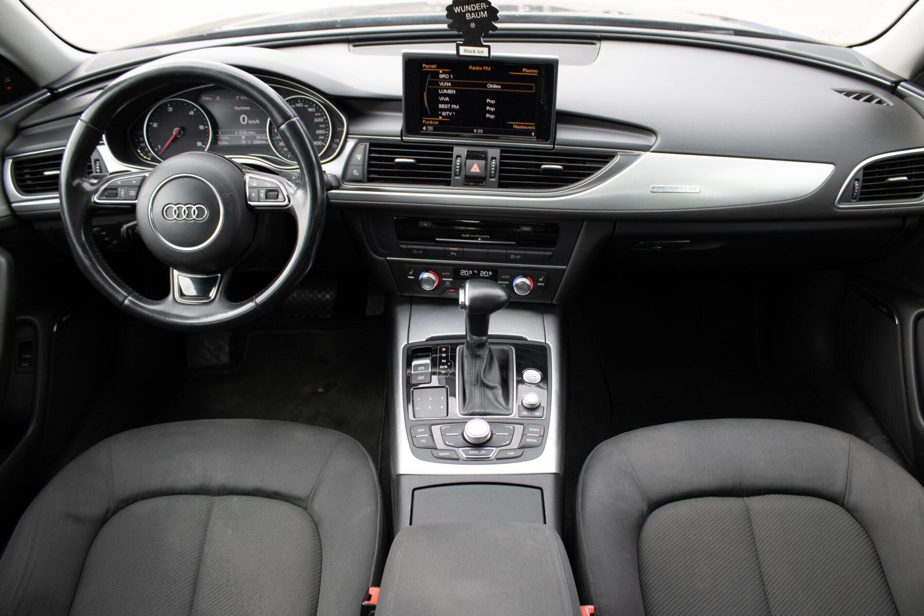 2013 AUDI A6, černá sedan, 335 544 km