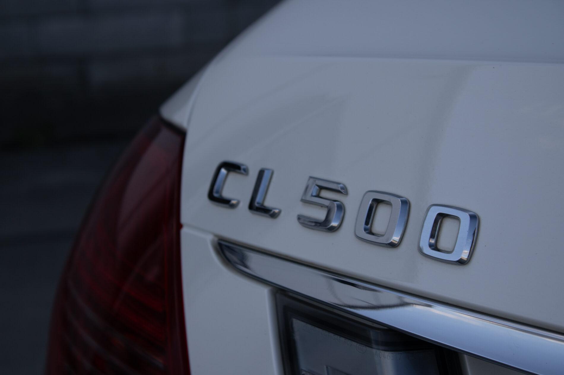 2011 Mercedes-Benz CL 500, bílá kupé, 217 725 km