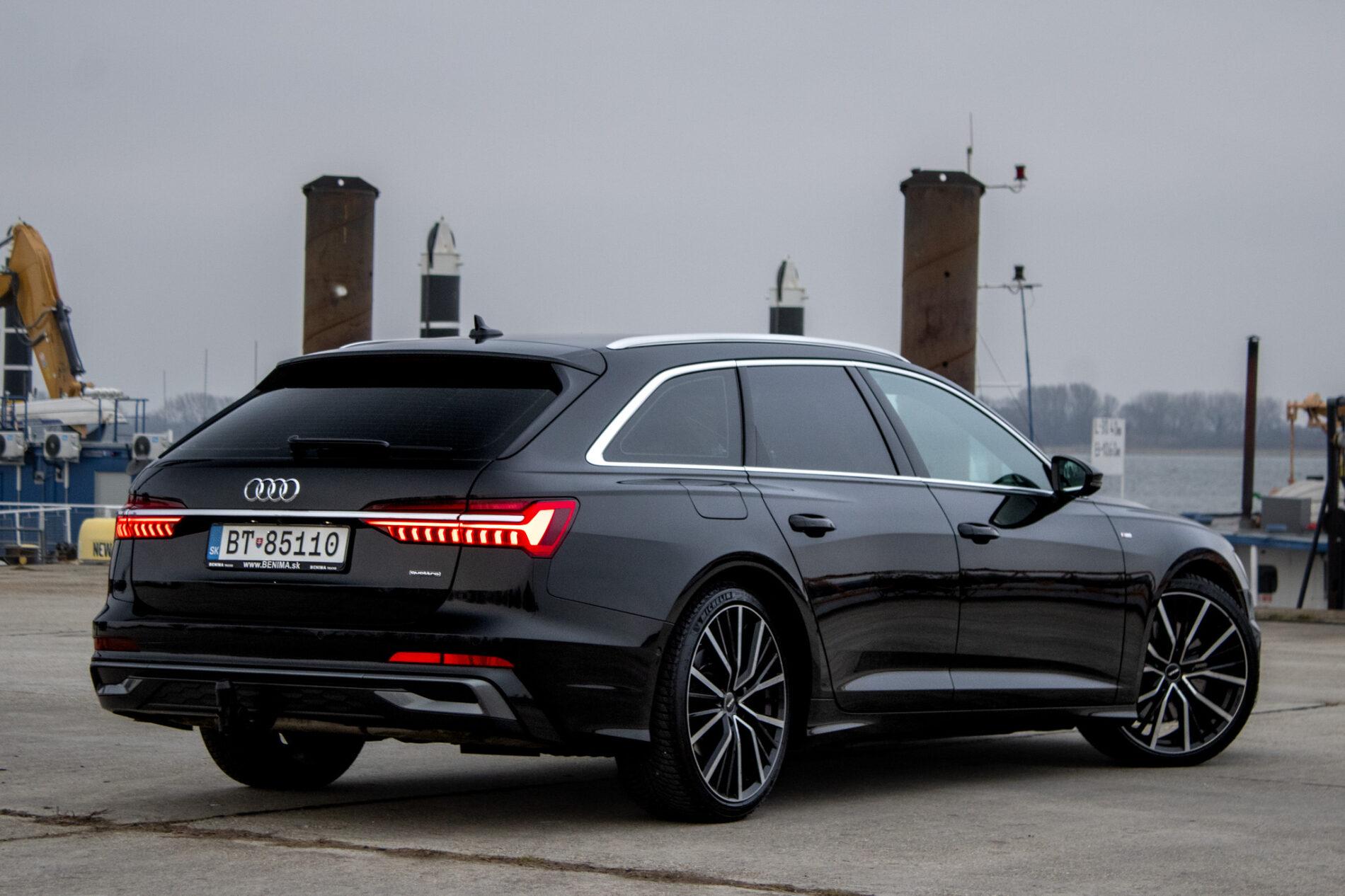 2023 AUDI A6, černá kombi, 60 576 km