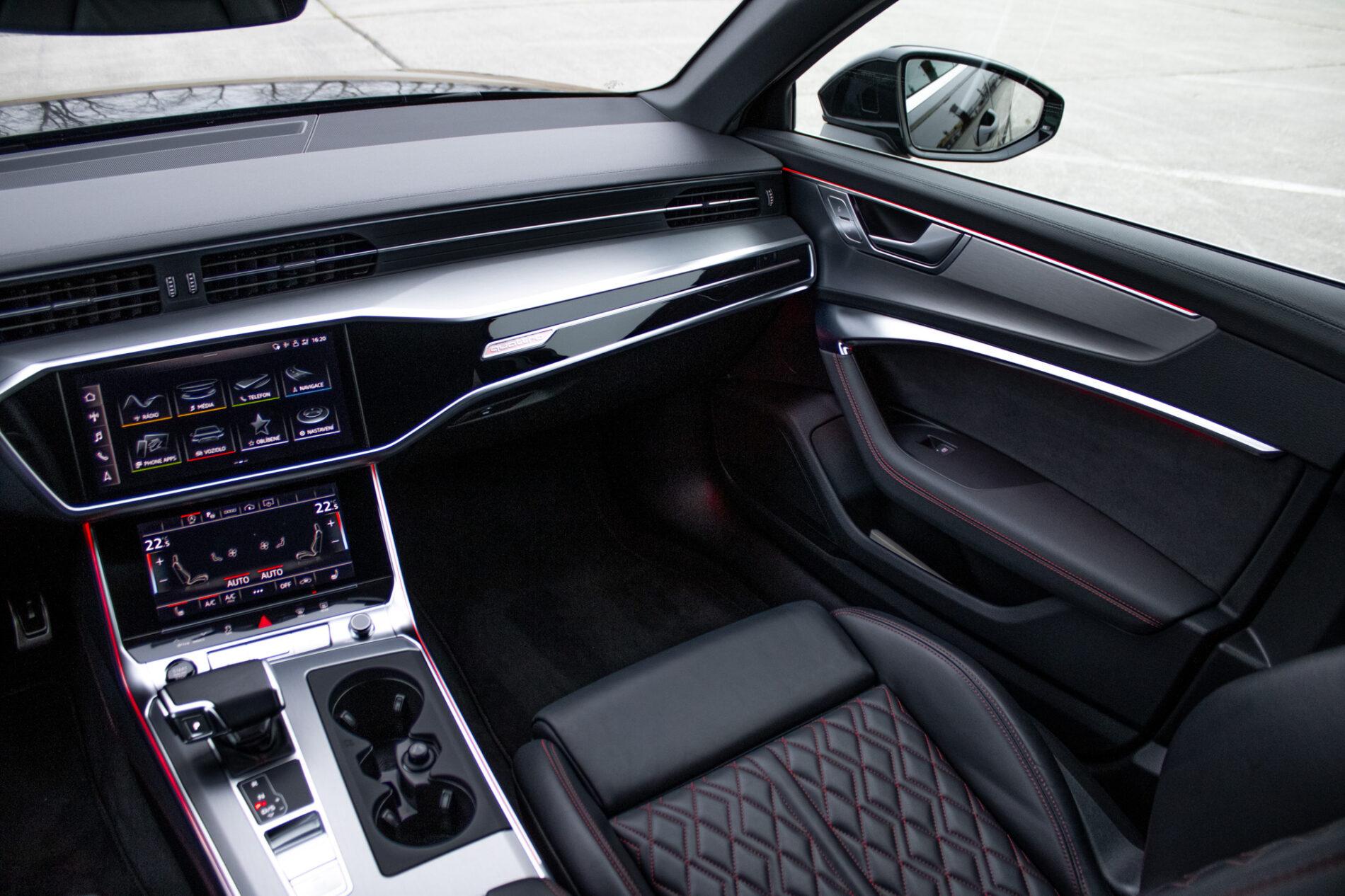 2023 AUDI A6, černá kombi, 60 576 km