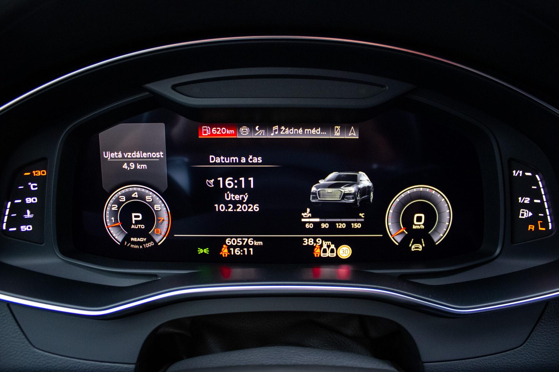2023 AUDI A6, černá kombi, 60 576 km