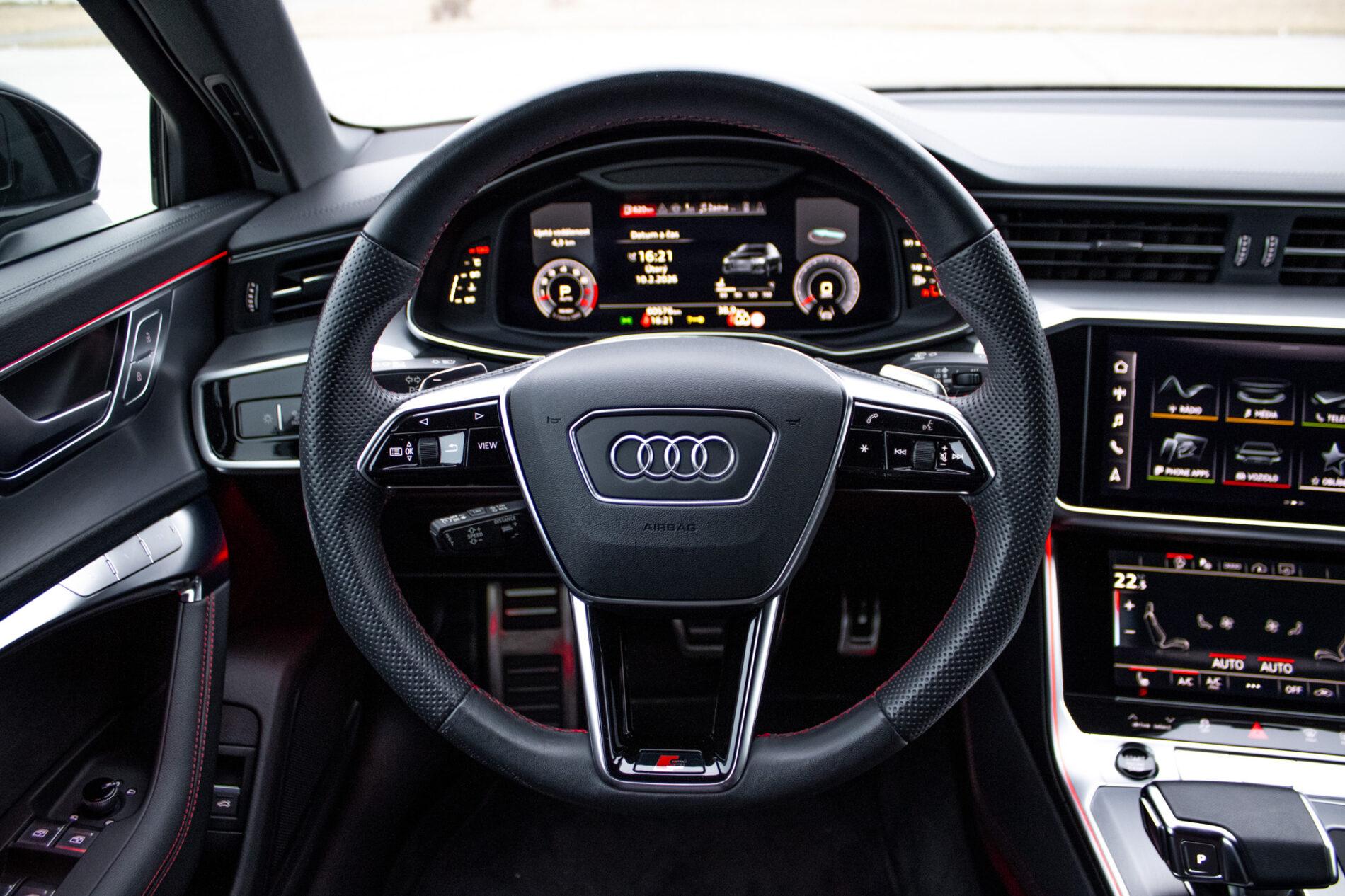 2023 AUDI A6, černá kombi, 60 576 km