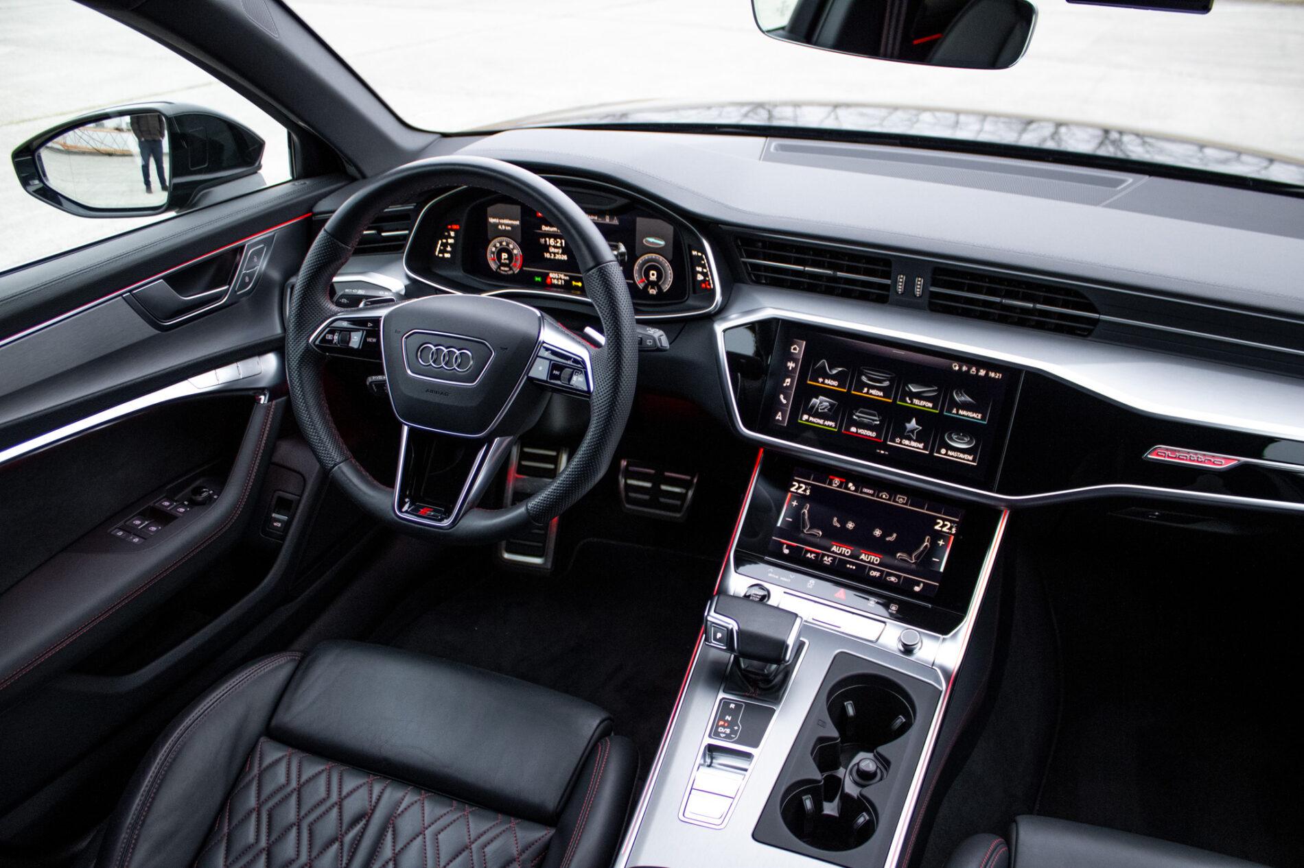 2023 AUDI A6, černá kombi, 60 576 km