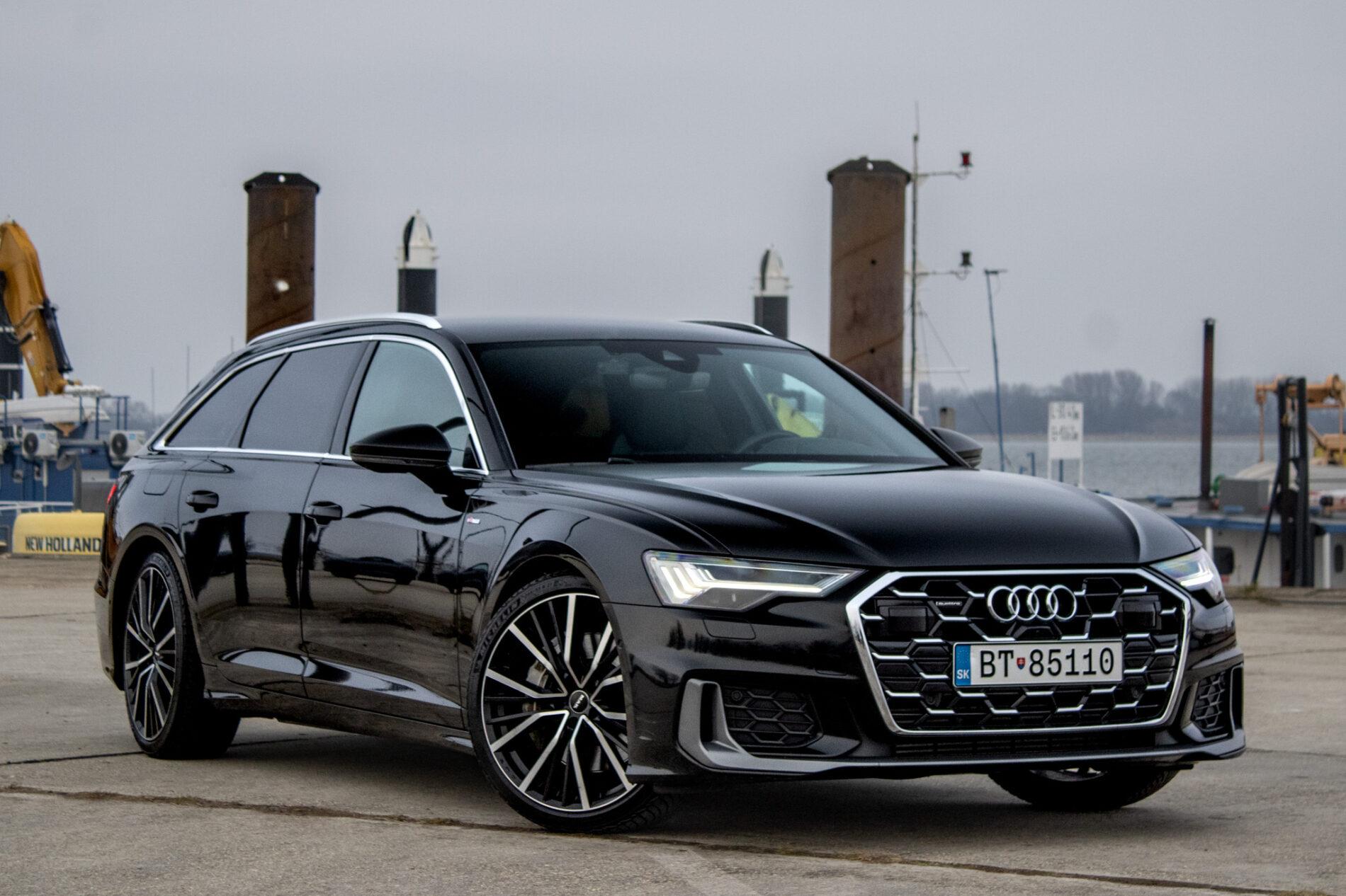 2023 AUDI A6, černá kombi, 60 576 km