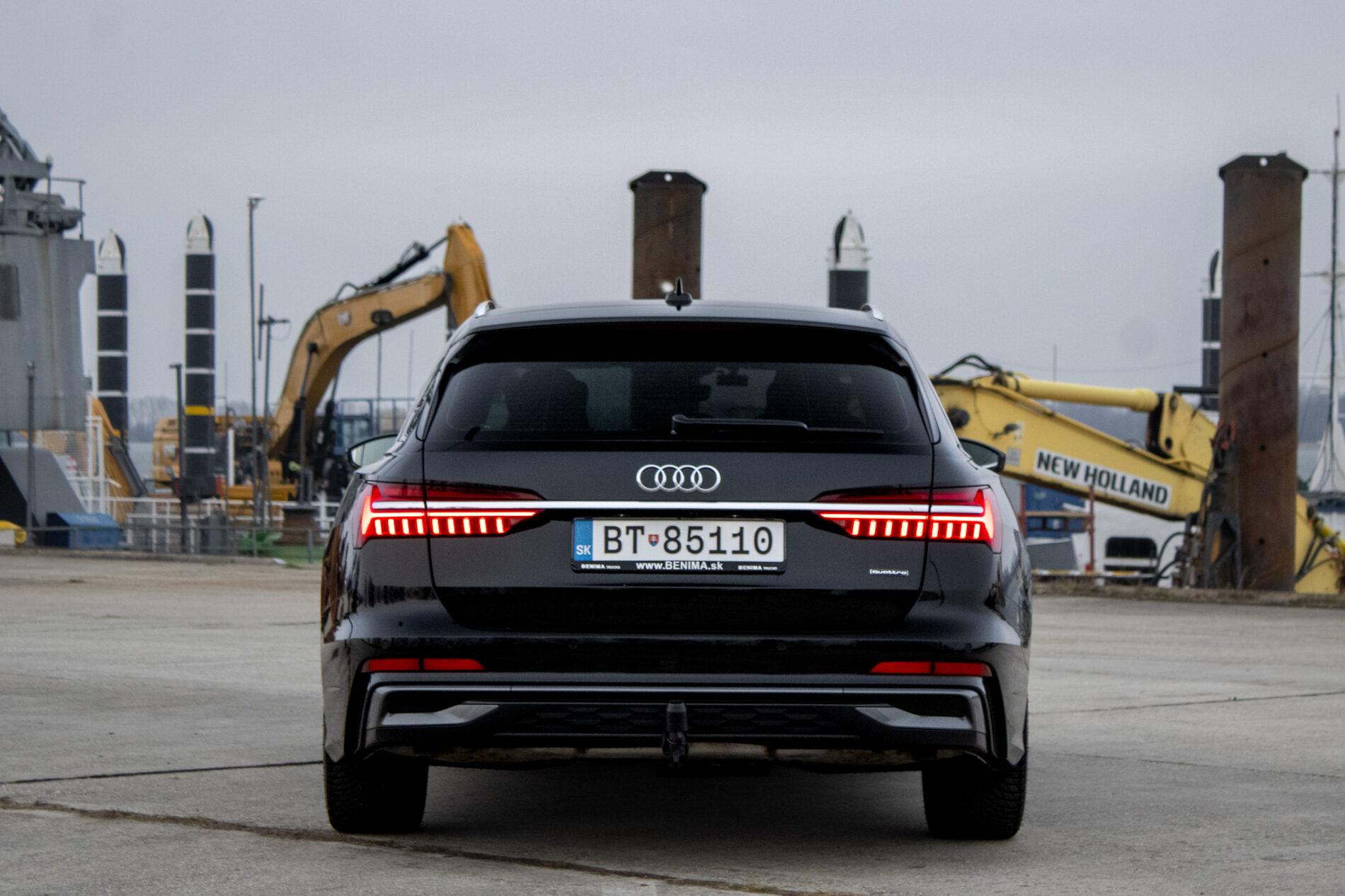 2023 AUDI A6, černá kombi, 60 576 km