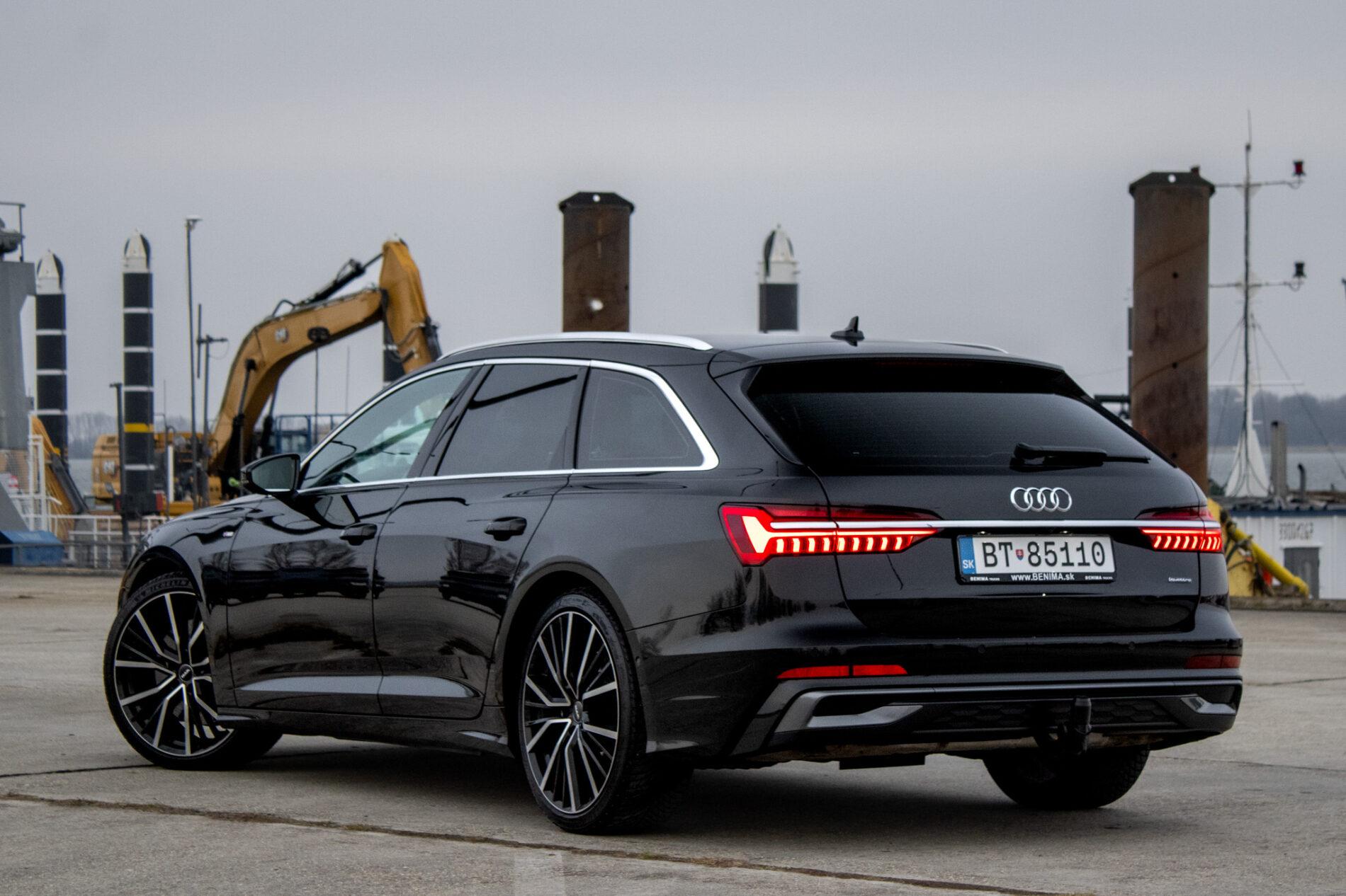 2023 AUDI A6, černá kombi, 60 576 km