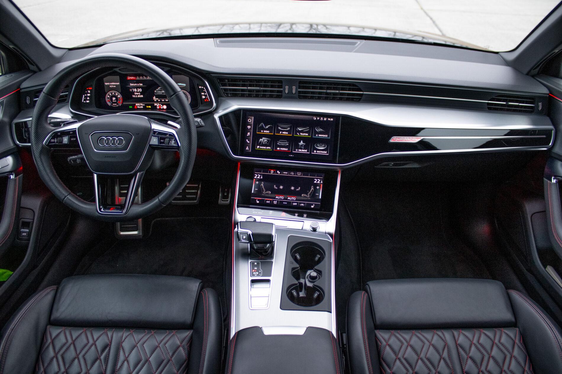 2023 AUDI A6, černá kombi, 60 576 km