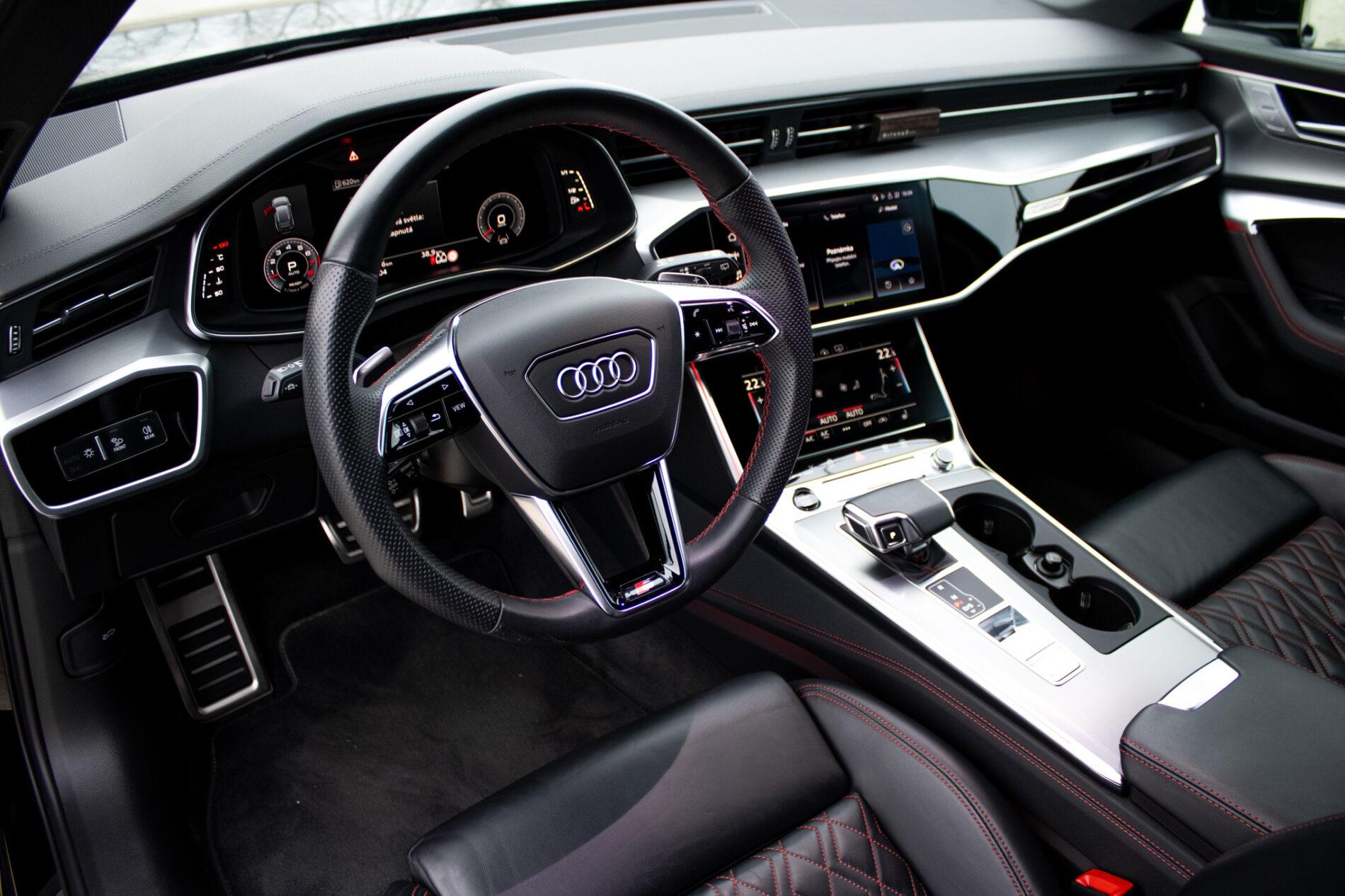 2023 AUDI A6, černá kombi, 60 576 km