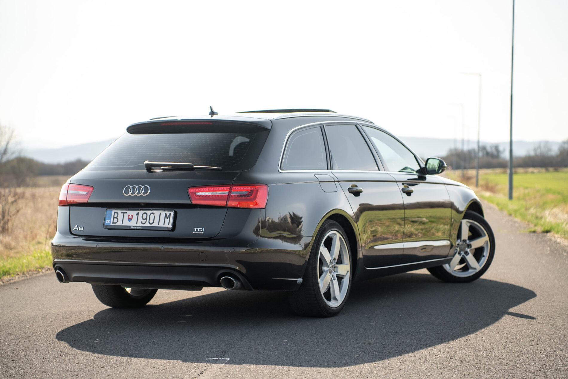 2012 AUDI A6, hnědá kombi, 242 101 km
