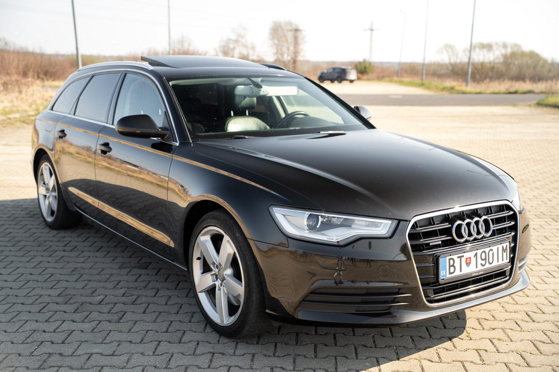 2012 AUDI A6, hnědá kombi, 242 101 km