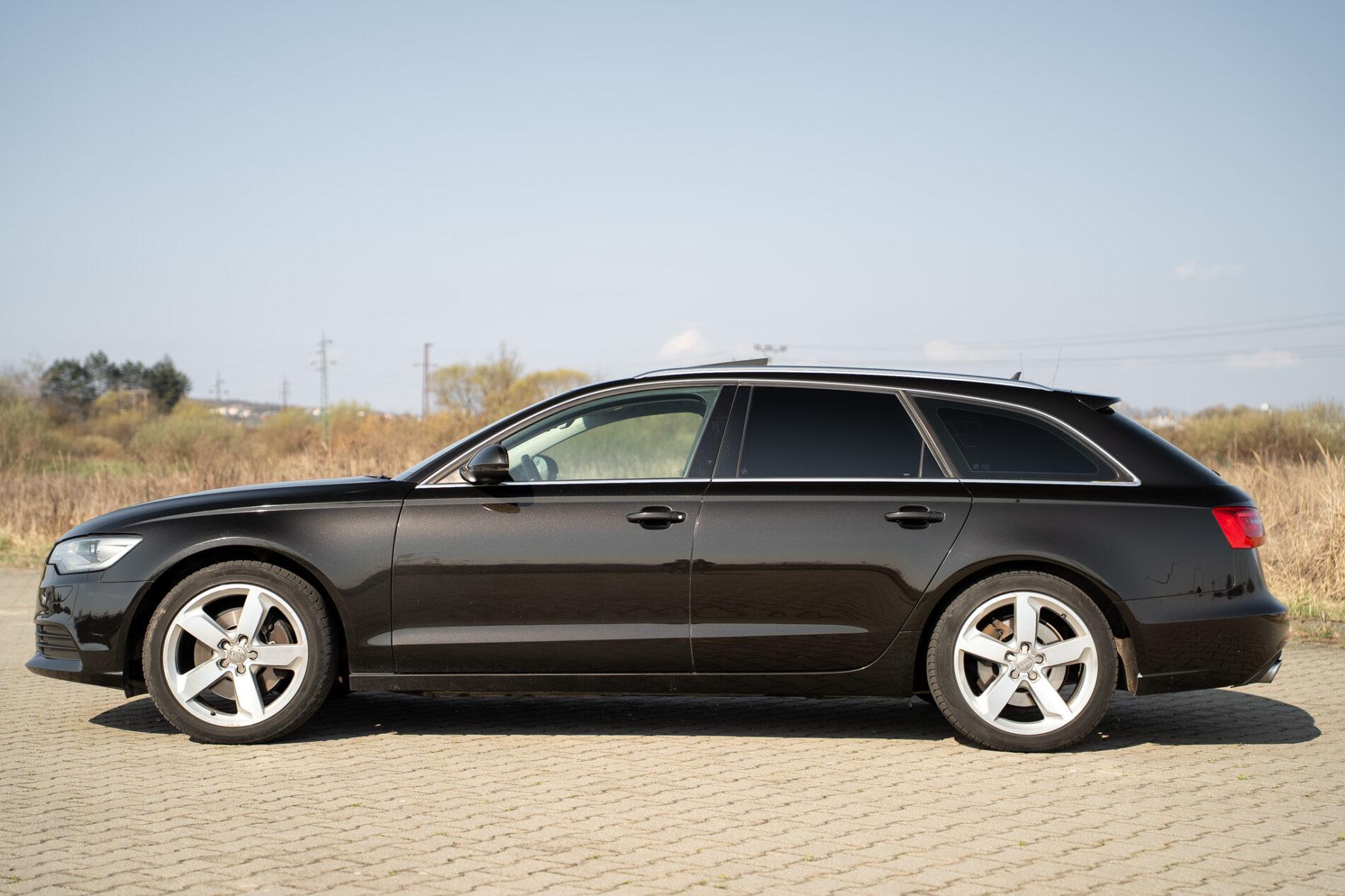 2012 AUDI A6, hnědá kombi, 242 101 km