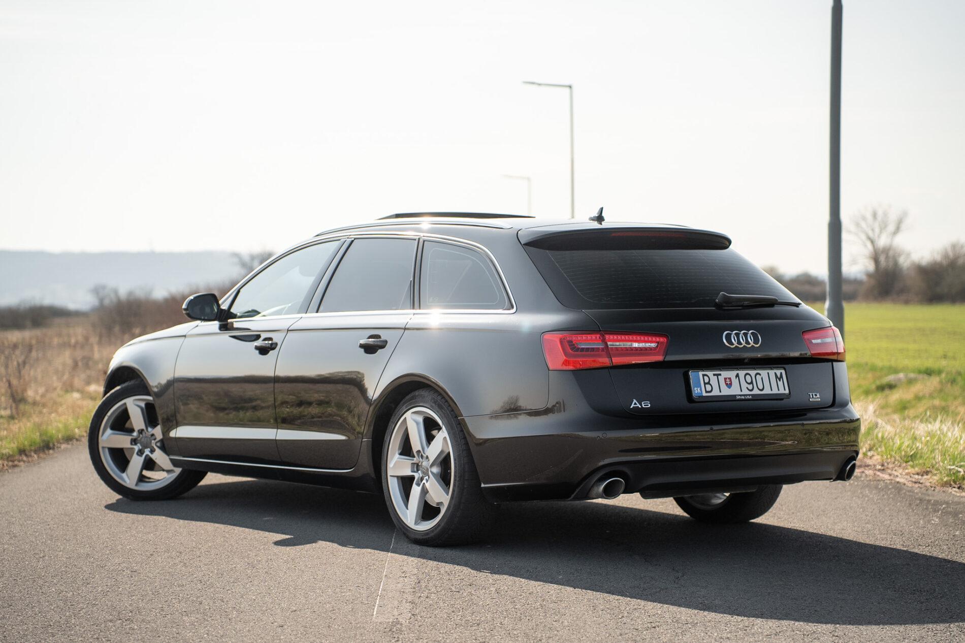 2012 AUDI A6, hnědá kombi, 242 101 km