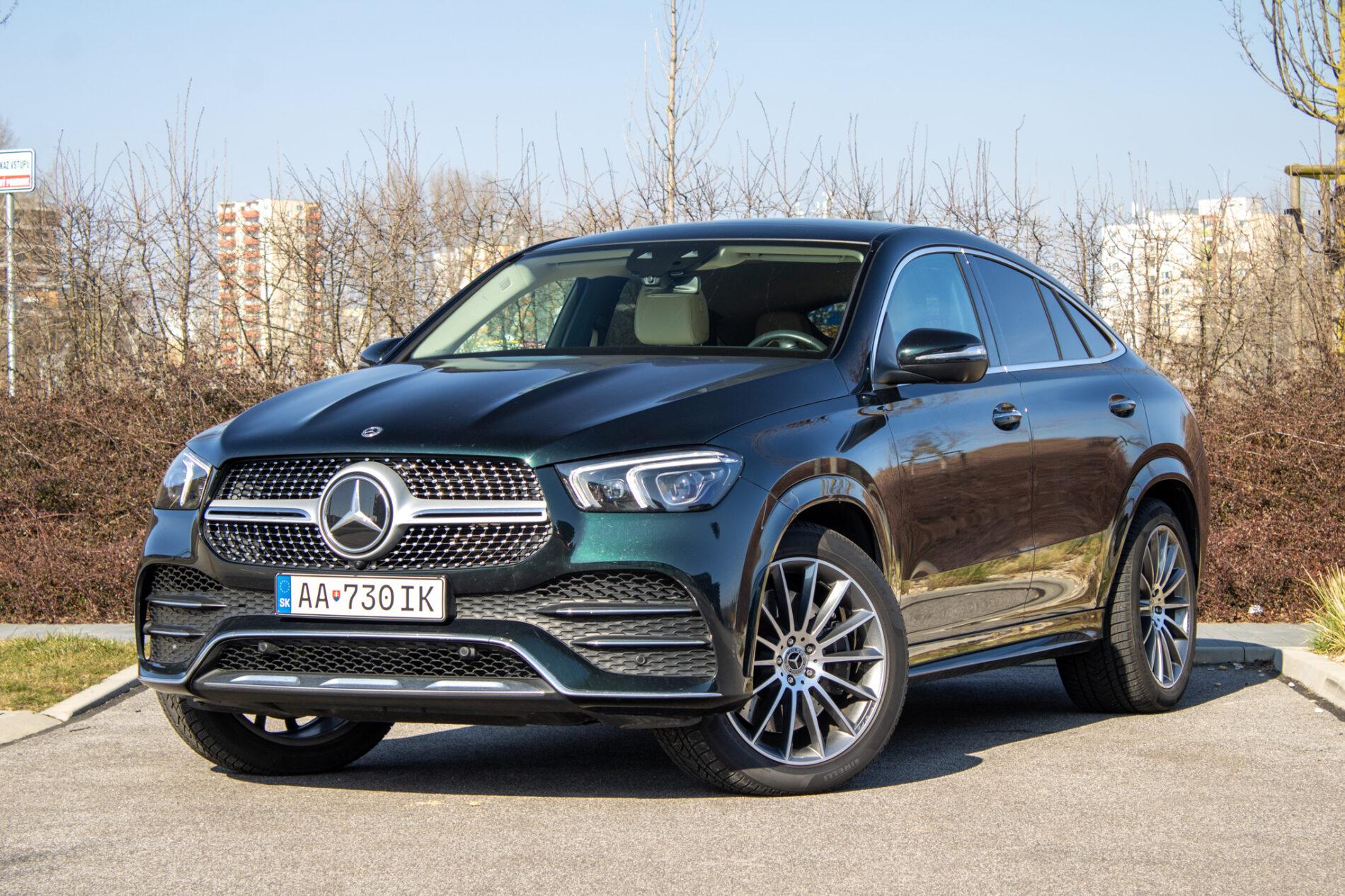 2022 Mercedes-Benz GLE 400d, zelená suv, 44 525 km