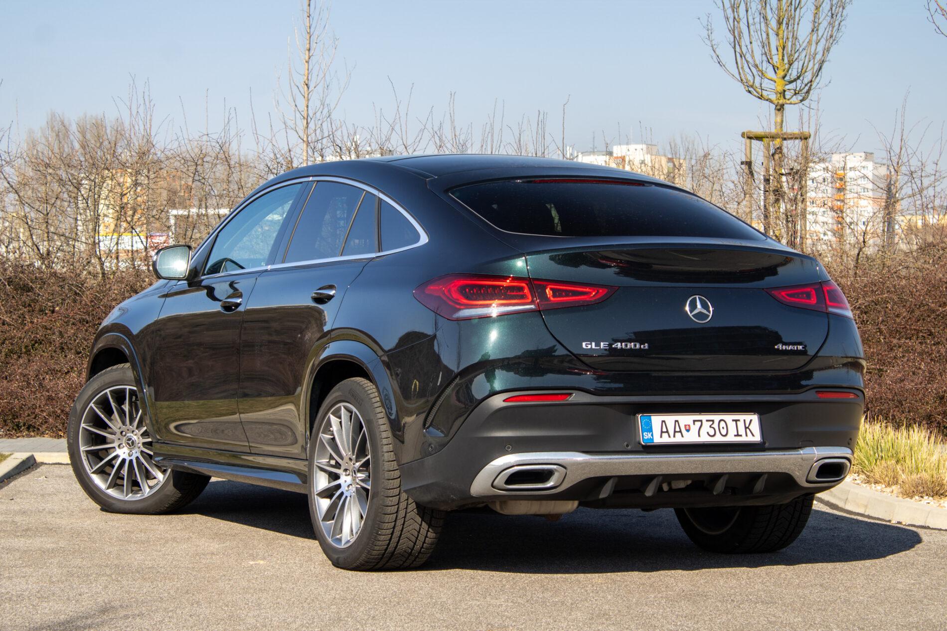 2022 Mercedes-Benz GLE 400d, zelená suv, 44 525 km