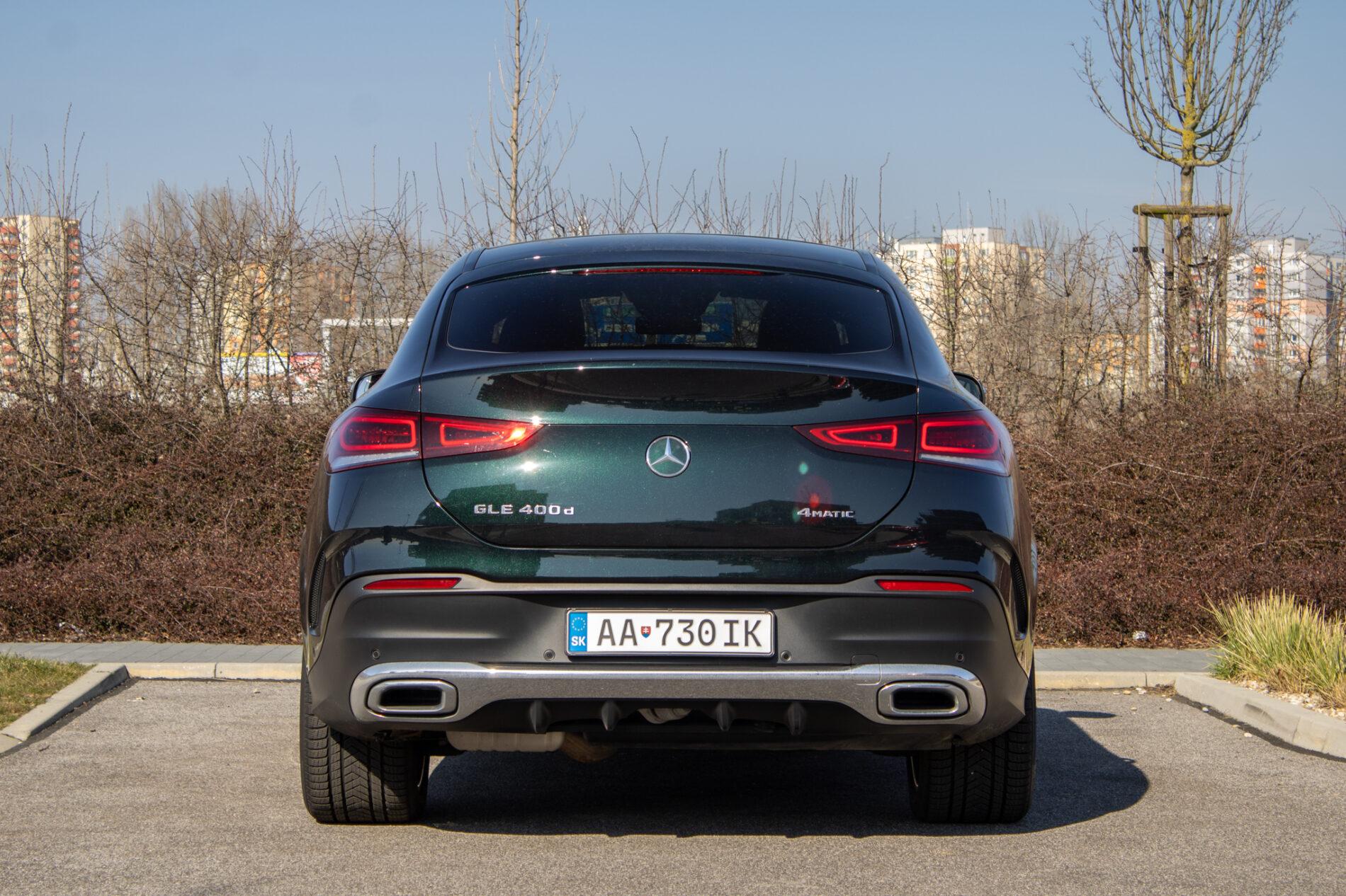 2022 Mercedes-Benz GLE 400d, zelená suv, 44 525 km