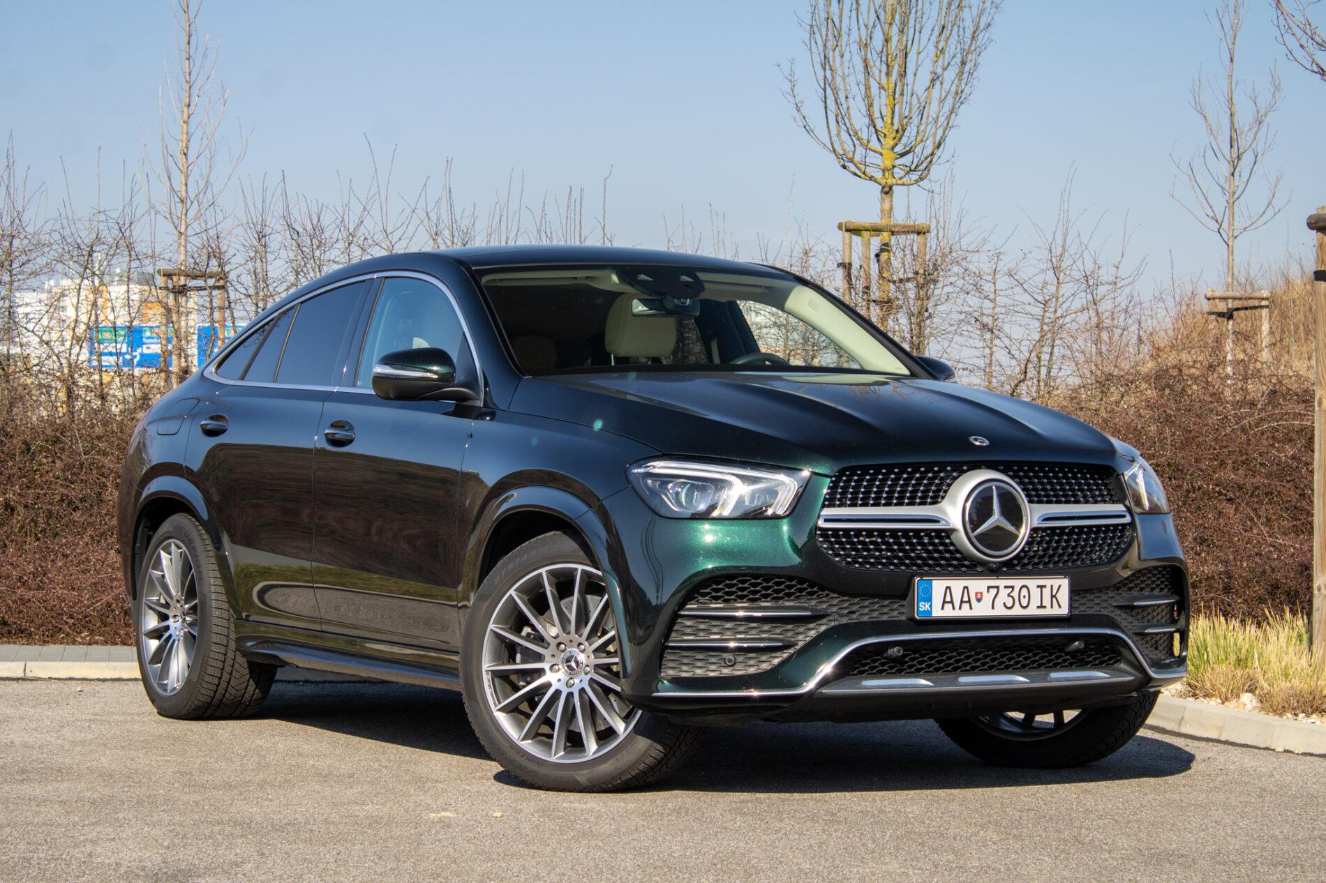 2022 Mercedes-Benz GLE 400d, zelená suv, 44 525 km