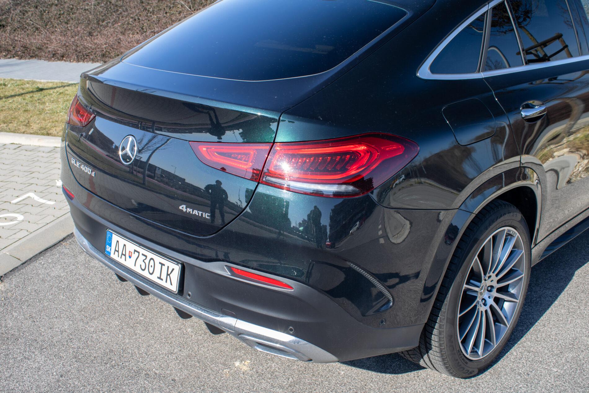 2022 Mercedes-Benz GLE 400d, zelená suv, 44 525 km