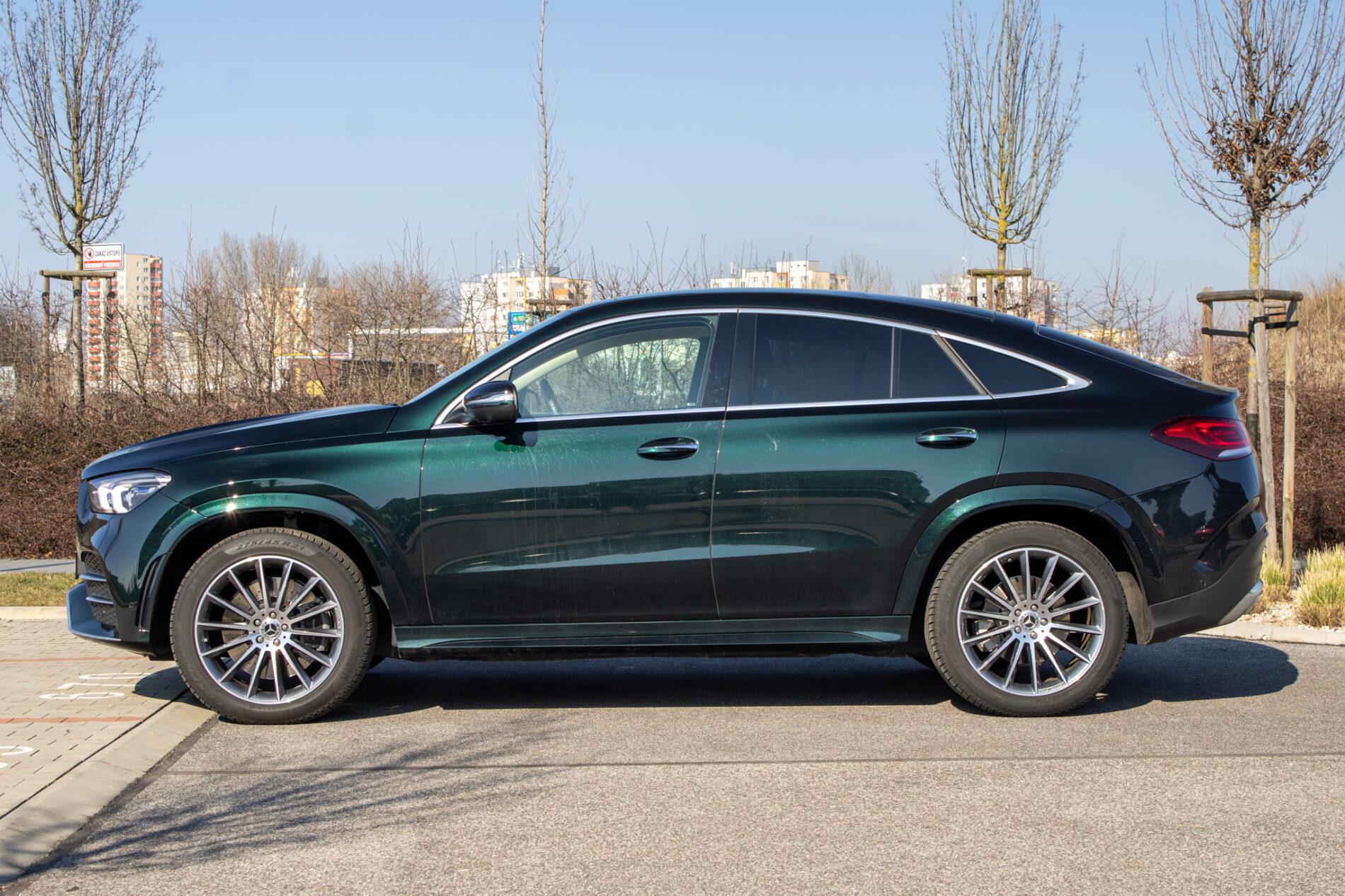2022 Mercedes-Benz GLE 400d, zelená suv, 44 525 km