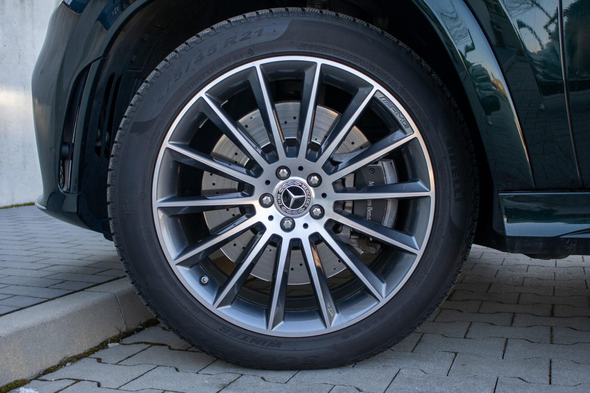 2022 Mercedes-Benz GLE 400d, zelená suv, 44 525 km