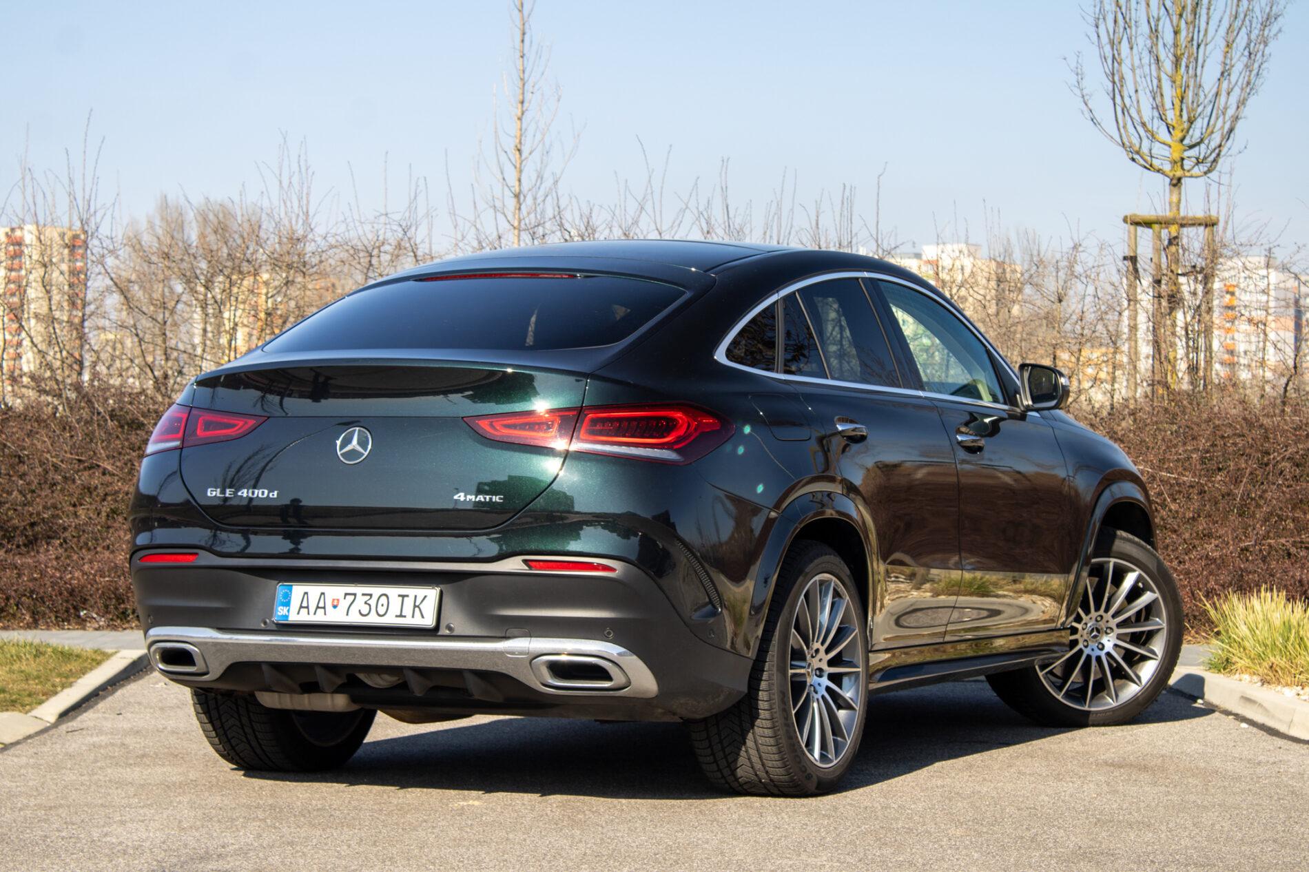 2022 Mercedes-Benz GLE 400d, zelená suv, 44 525 km
