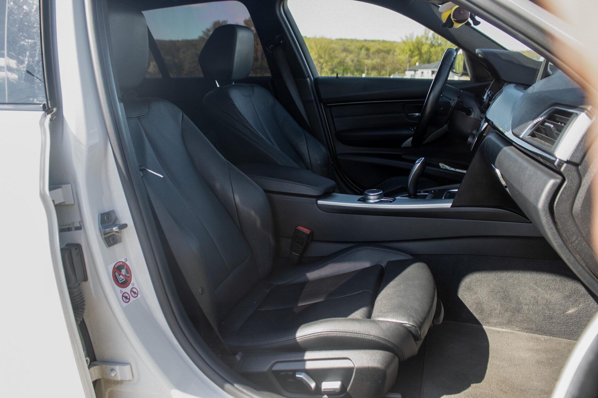 2017 BMW 335d, bílá kombi, 150 450 km