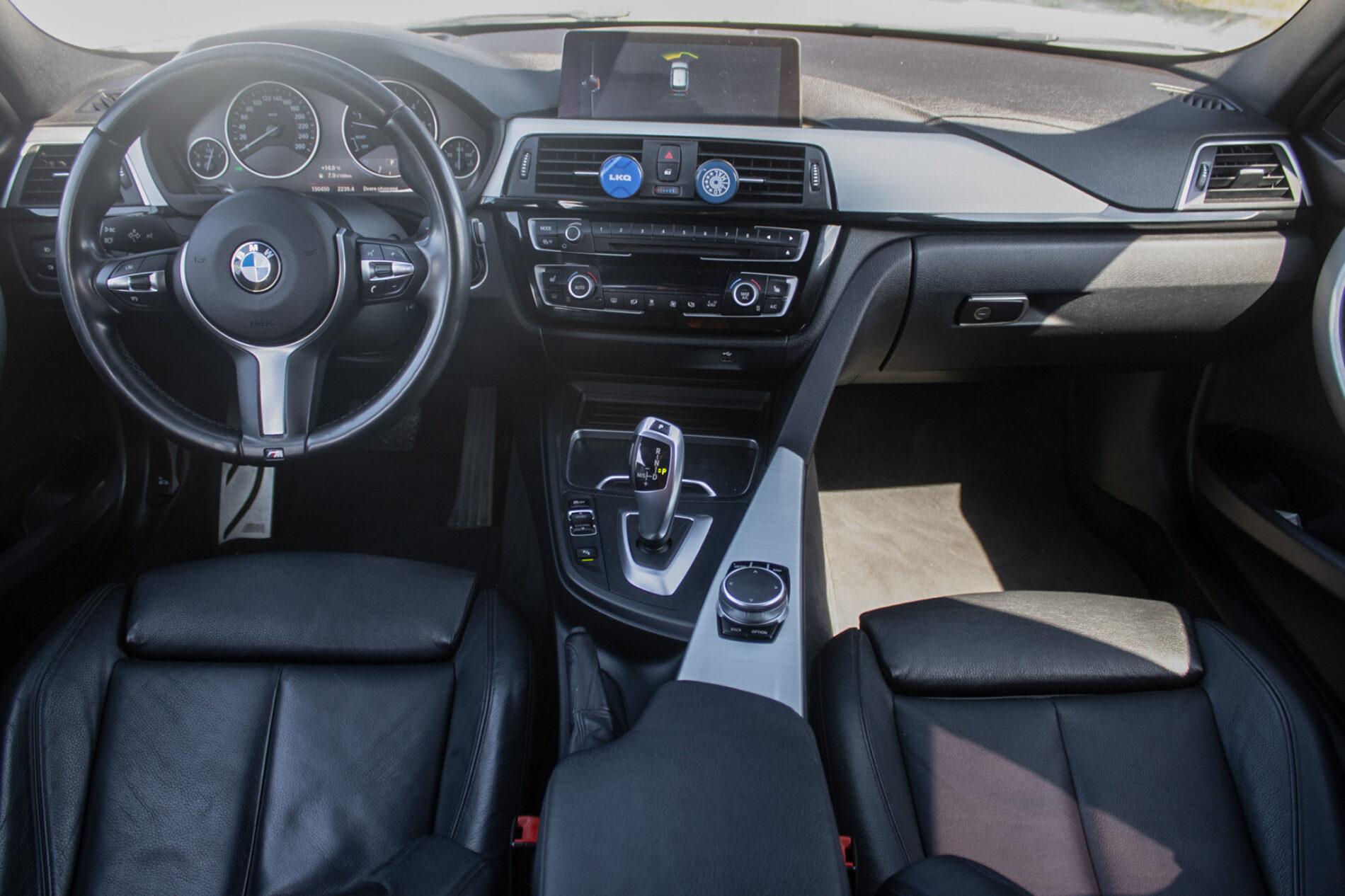 2017 BMW 335d, bílá kombi, 150 450 km