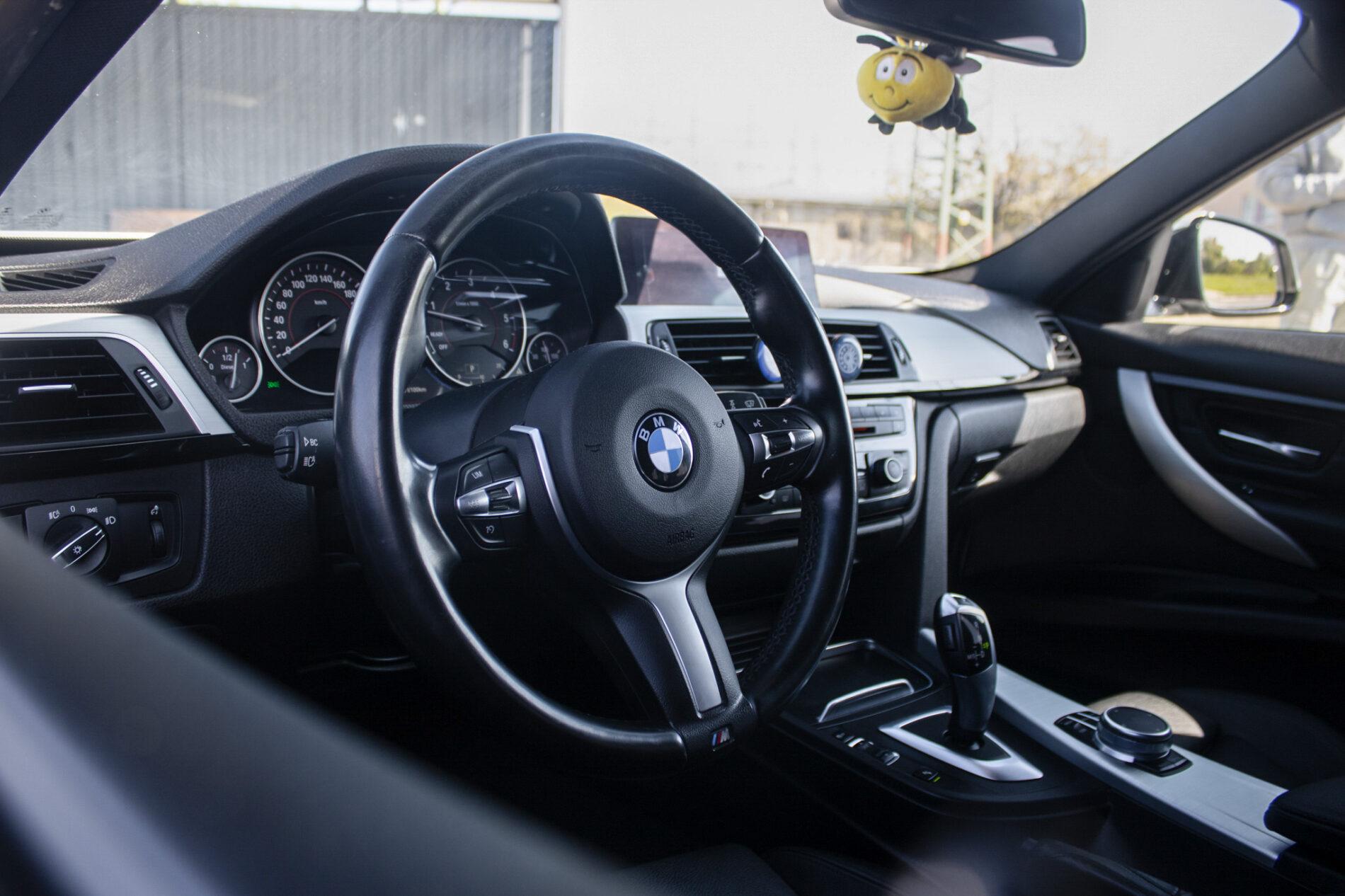 2017 BMW 335d, bílá kombi, 150 450 km