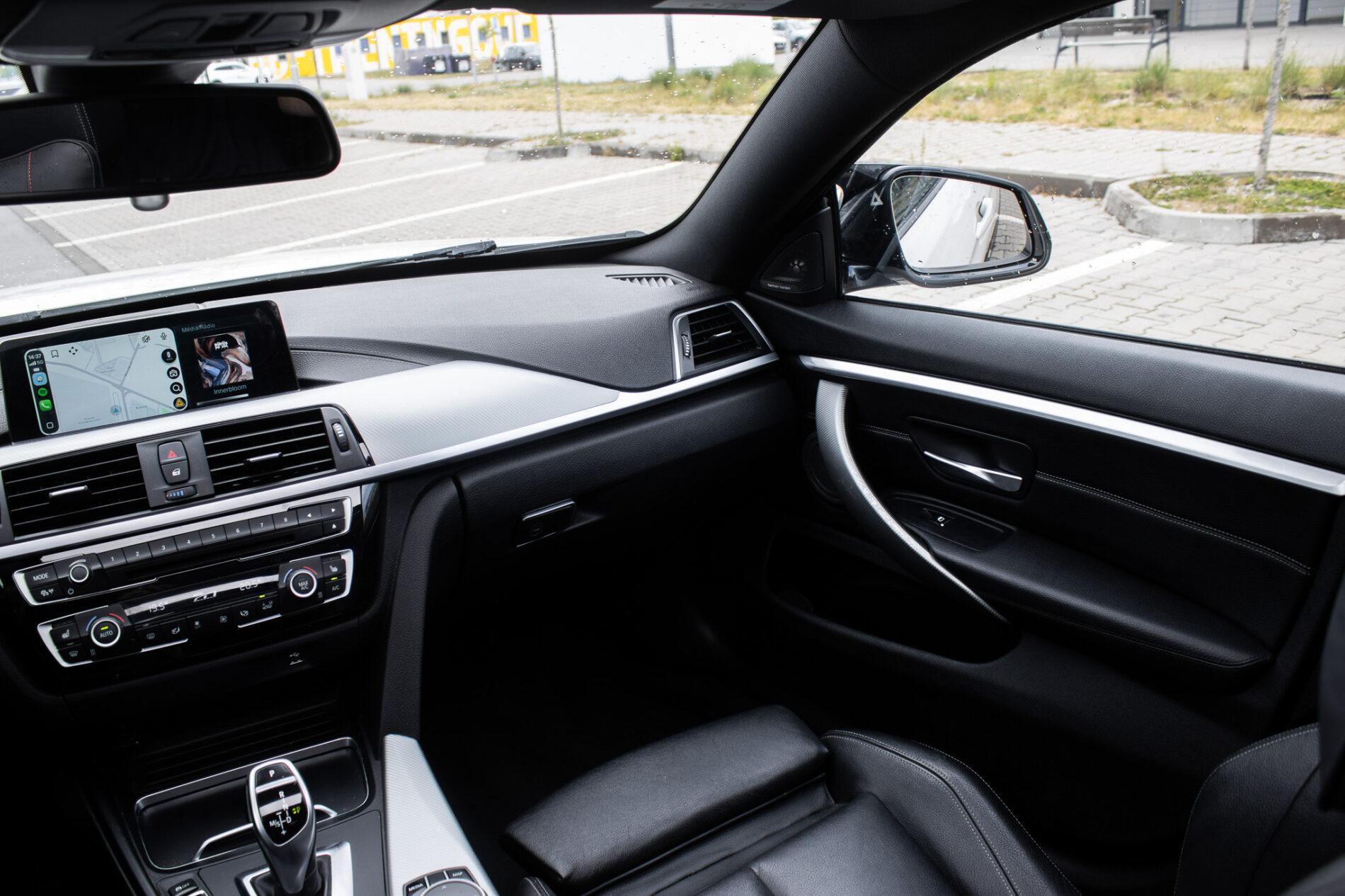 2017 BMW 435d, bílá sedan, 160 247 km