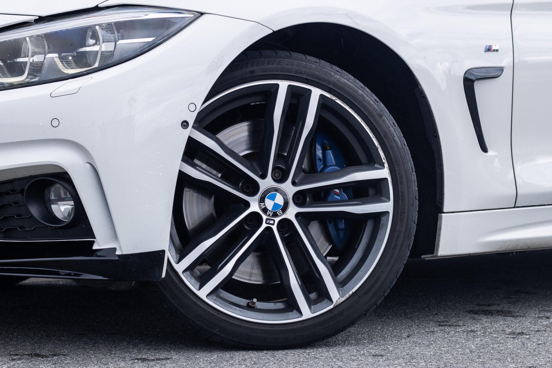 2017 BMW 435d, bílá sedan, 160 247 km